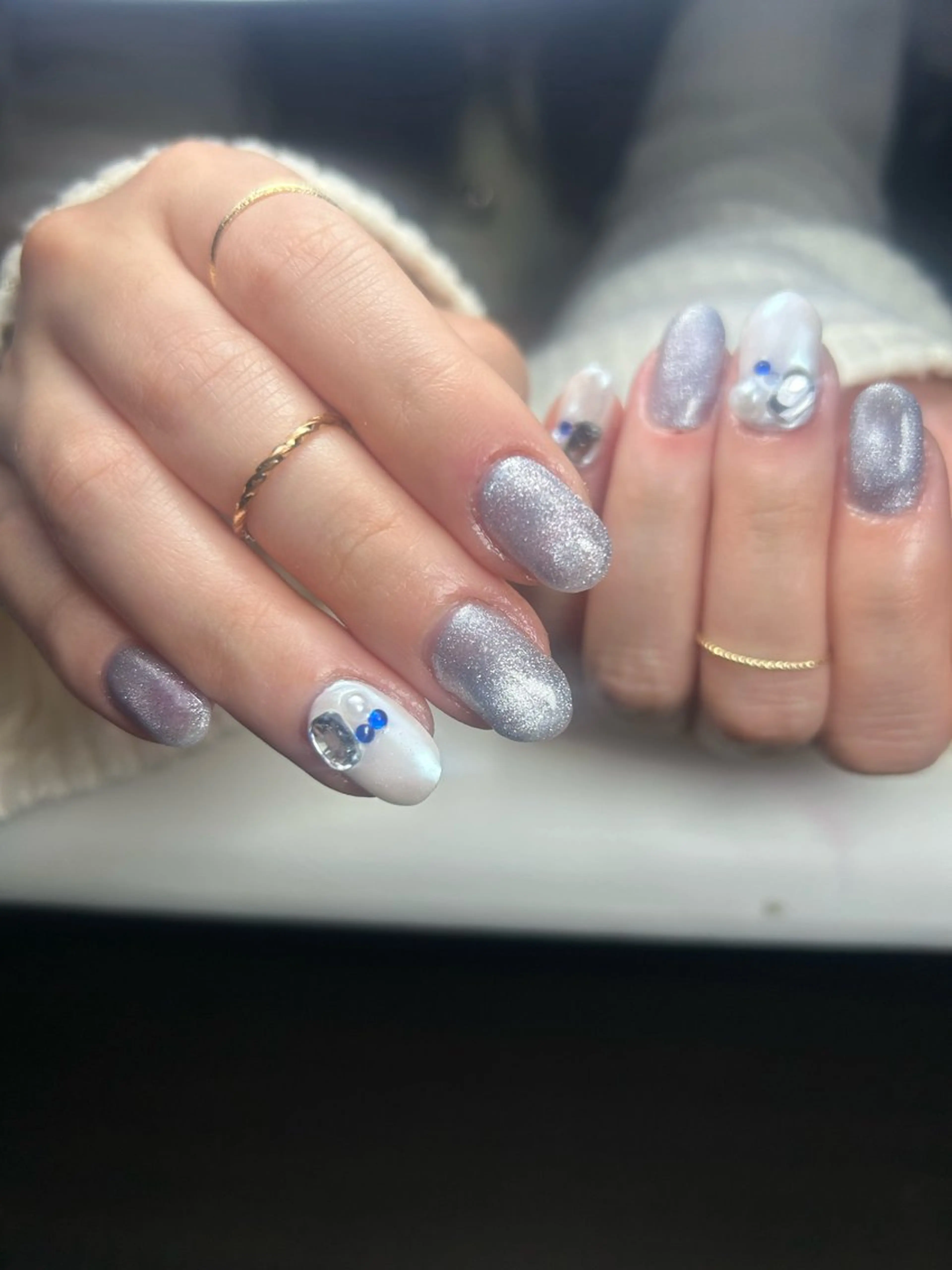 ミディアム ハンドネイル Haruu_nail所属・古賀 はるみのネイルデザイン