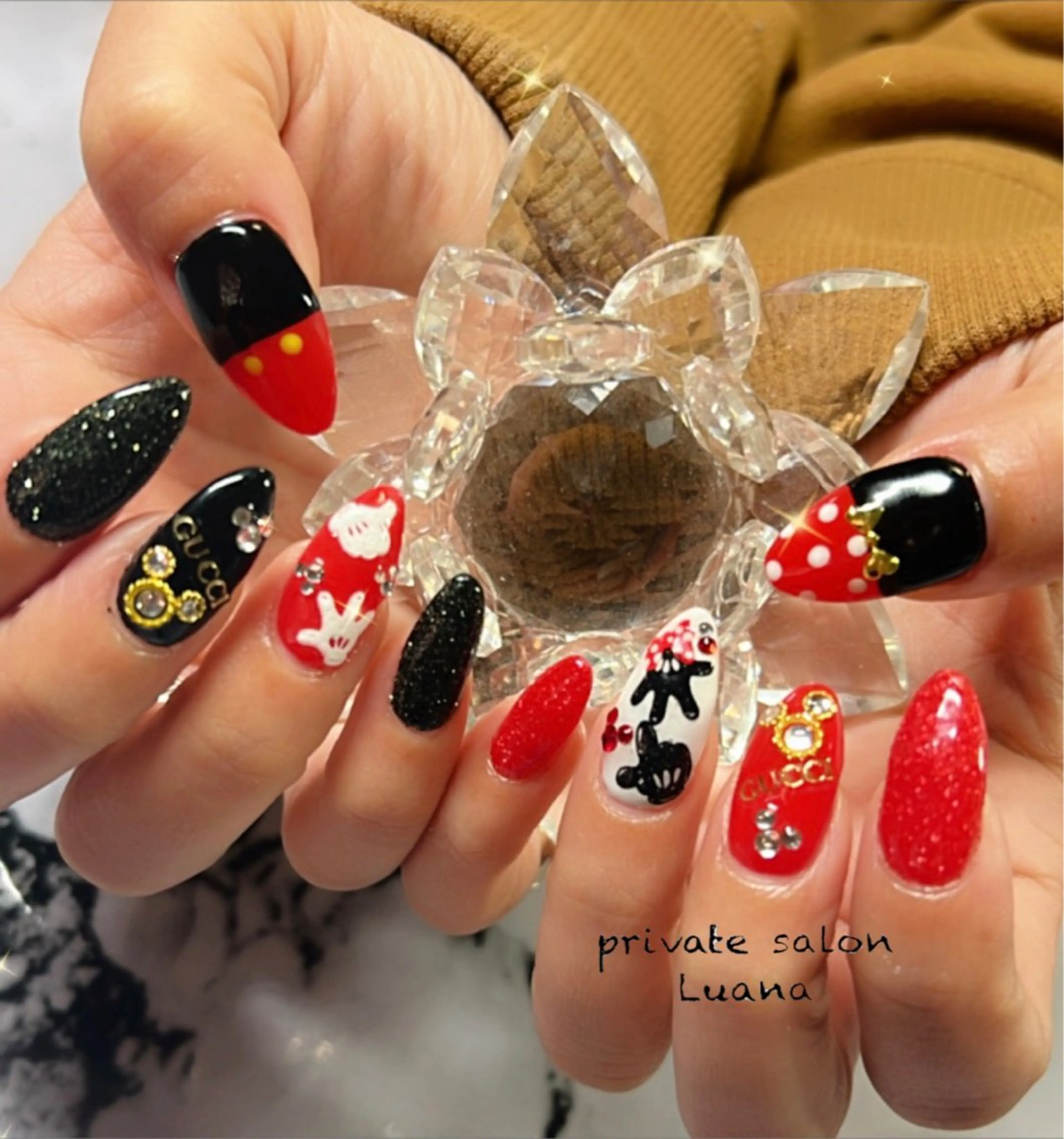 ネイル ハンドネイル 自宅ネイルサロン ルアナのネイルデザイン