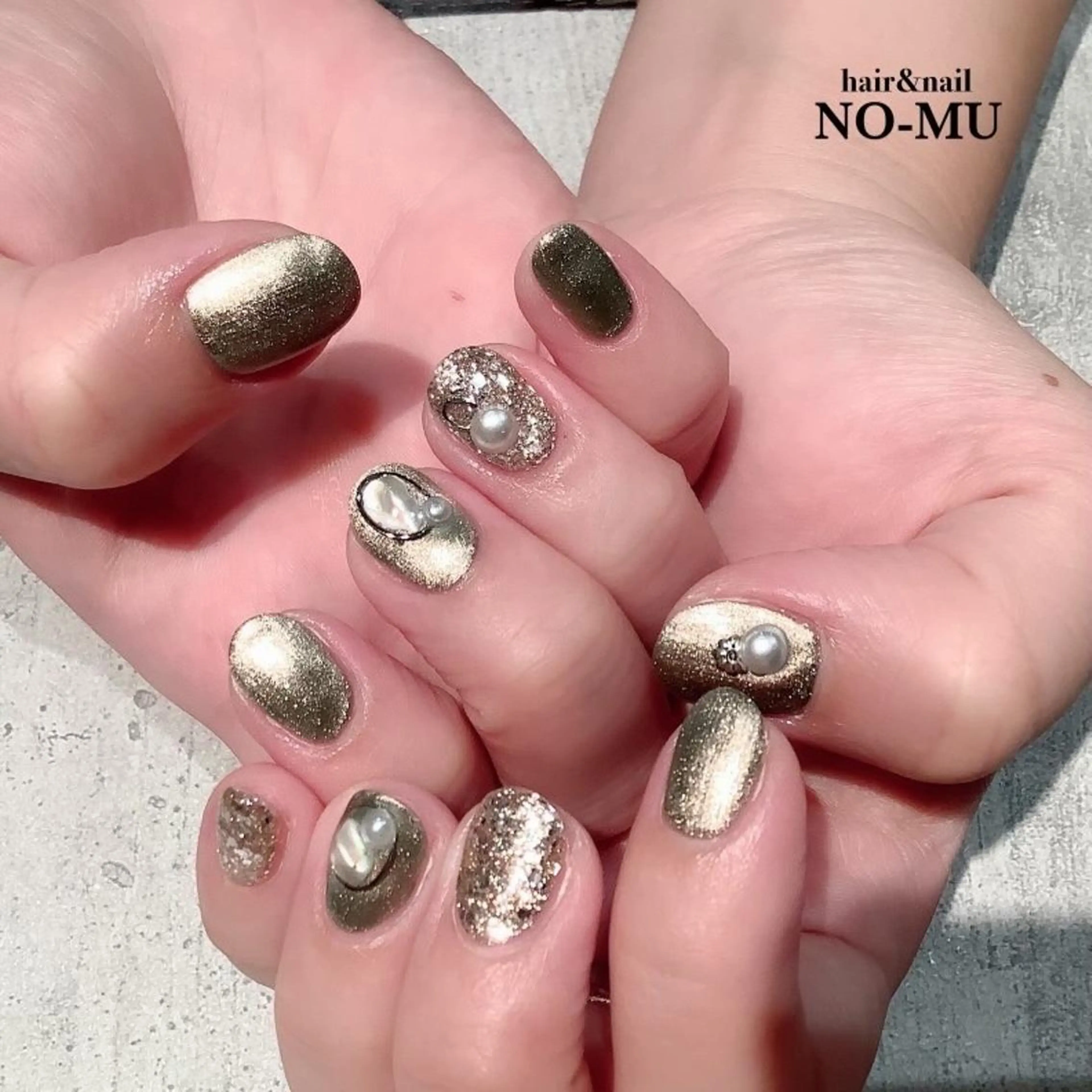 ネイル ハンドネイル hair＆nail NO-MU所属・hair＆nail NO-MUのネイルデザイン