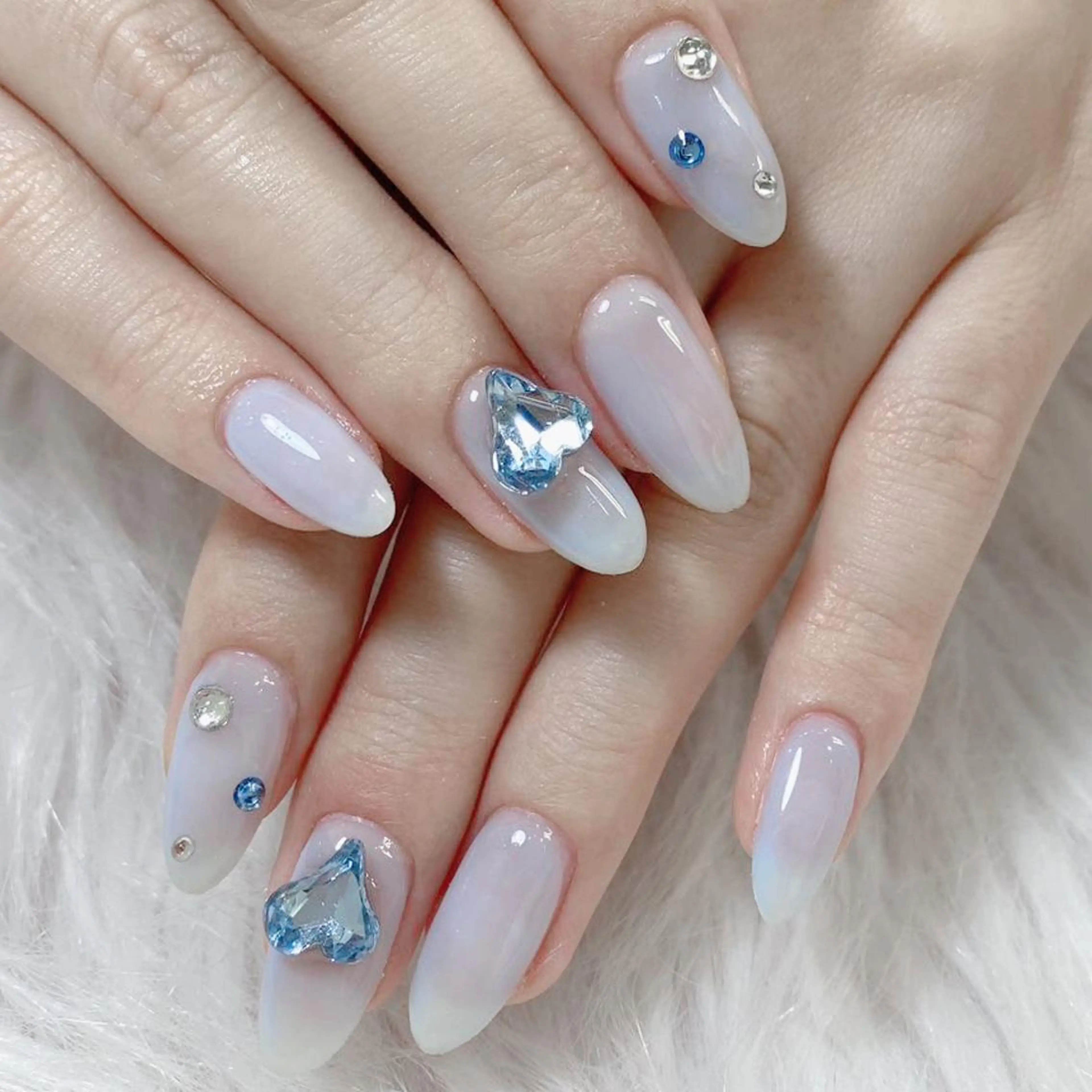 ネイル ハンドネイル DIAMOND Nail🍒のネイルデザイン