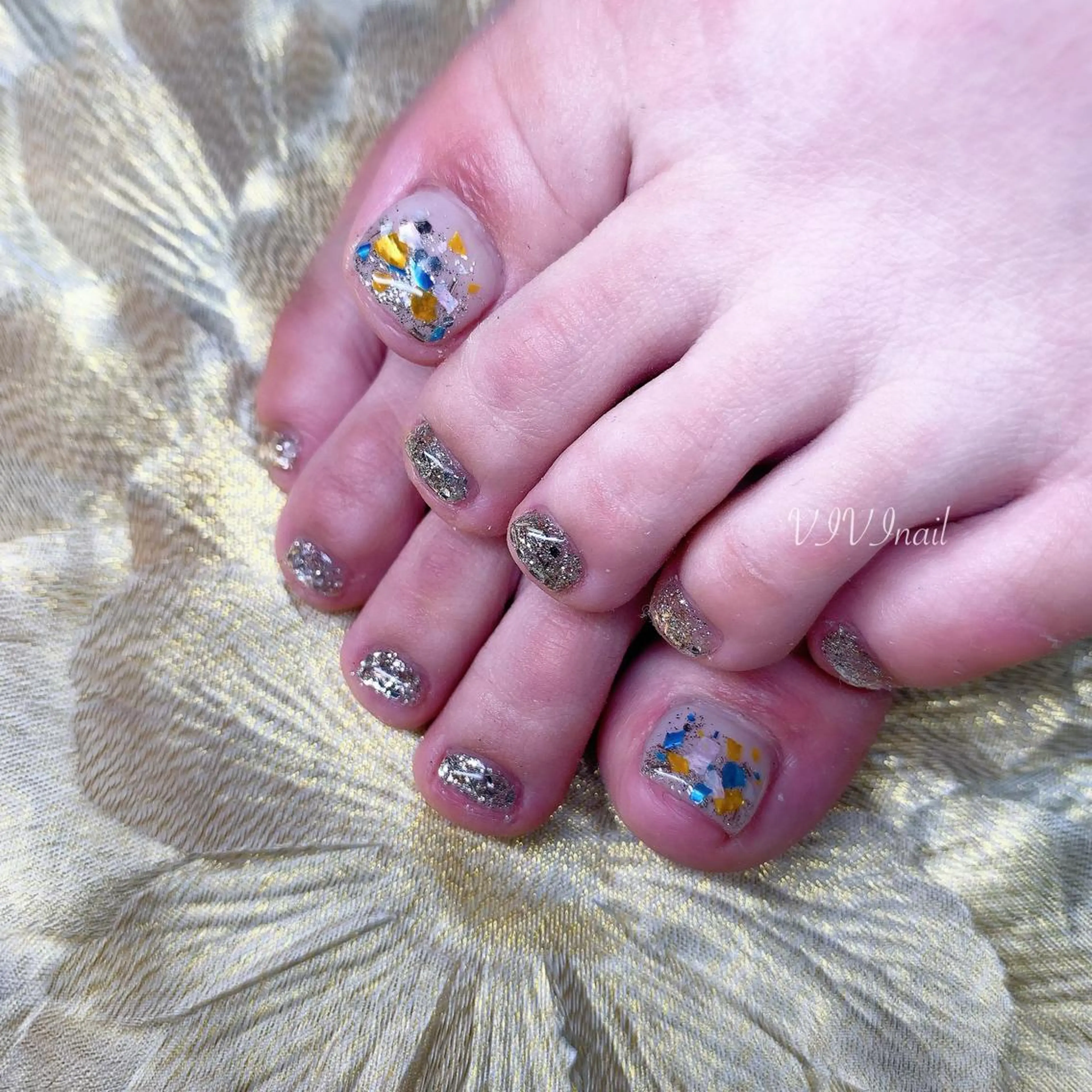 ネイル フットネイル vivi nailのネイルデザイン