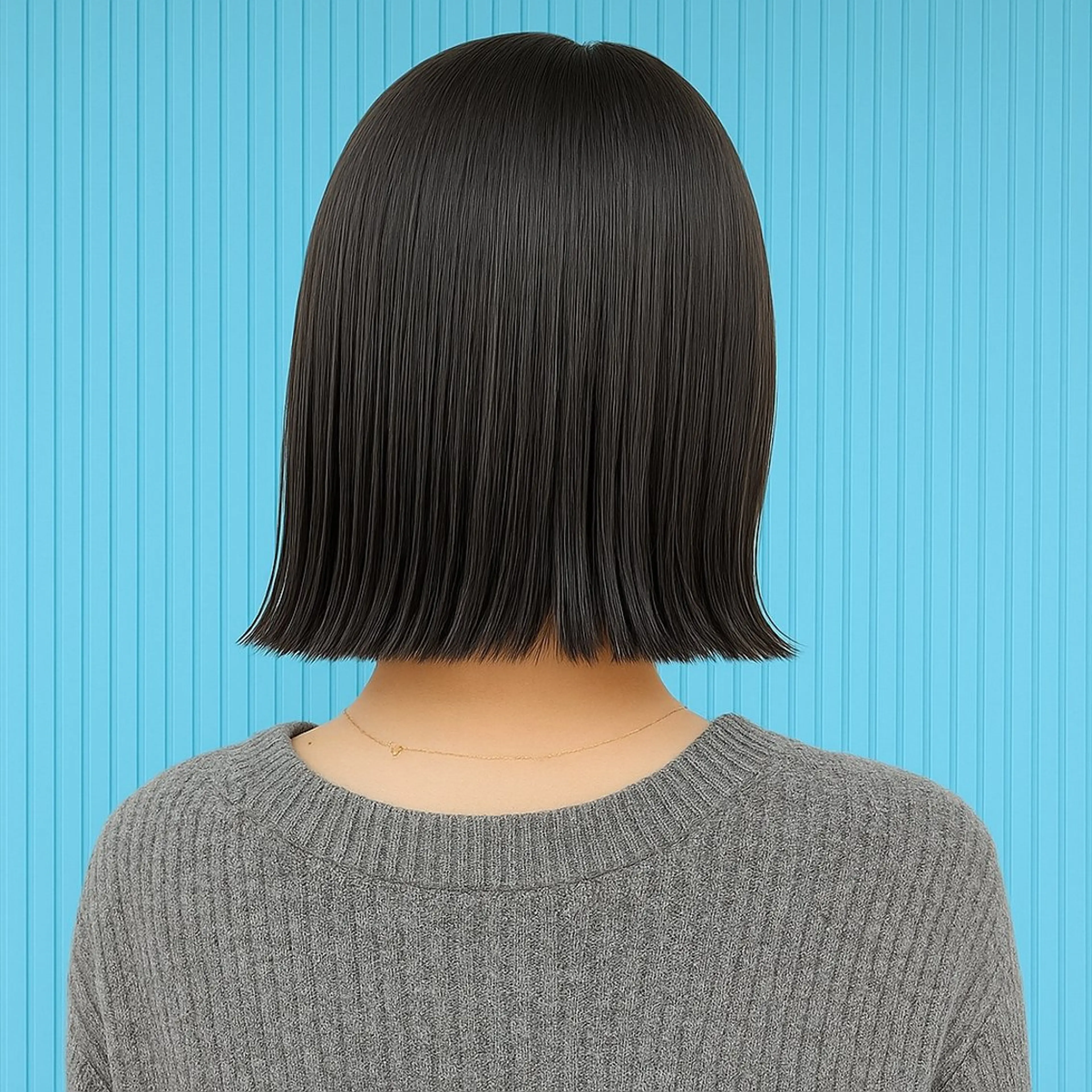 ミディアム 髪質改善＆白髪ぼかし カラー♡店長みやけ♡のヘアスタイル