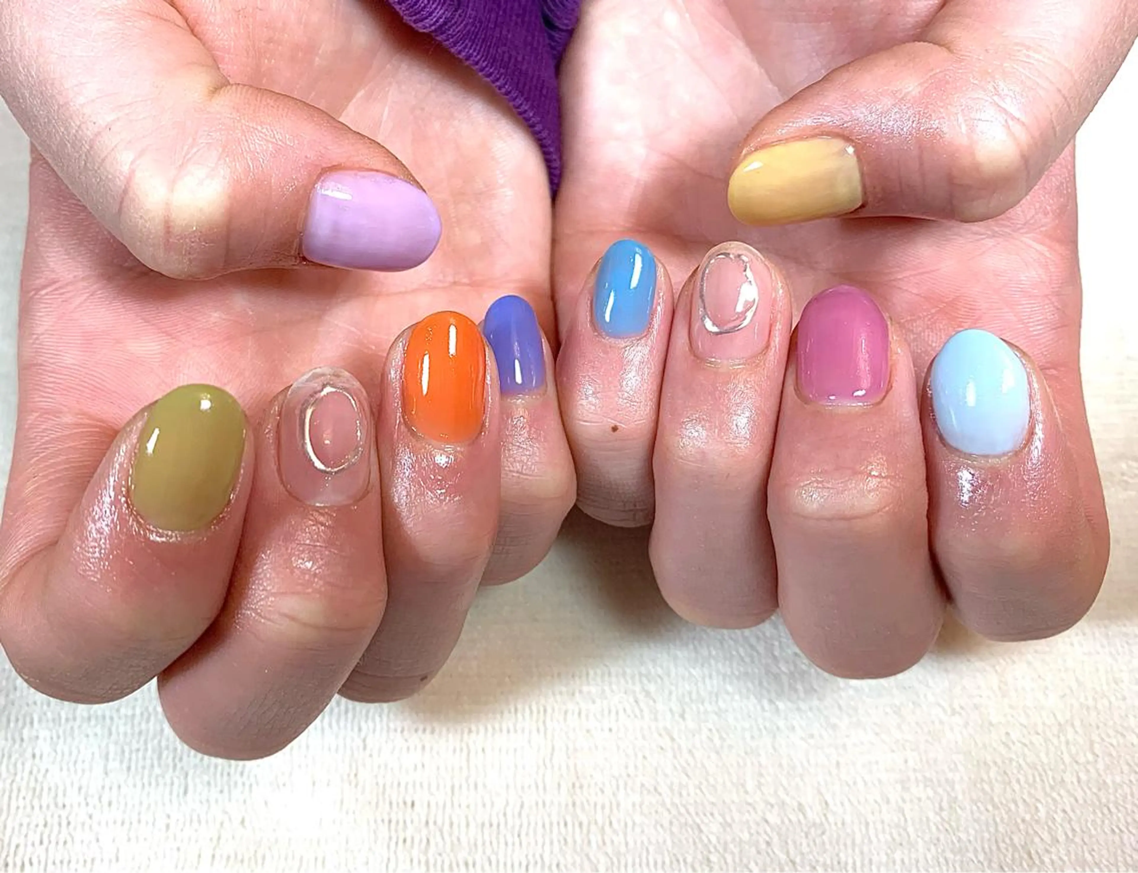 ネイル ハンドネイル 手塚 里奈のネイルデザイン