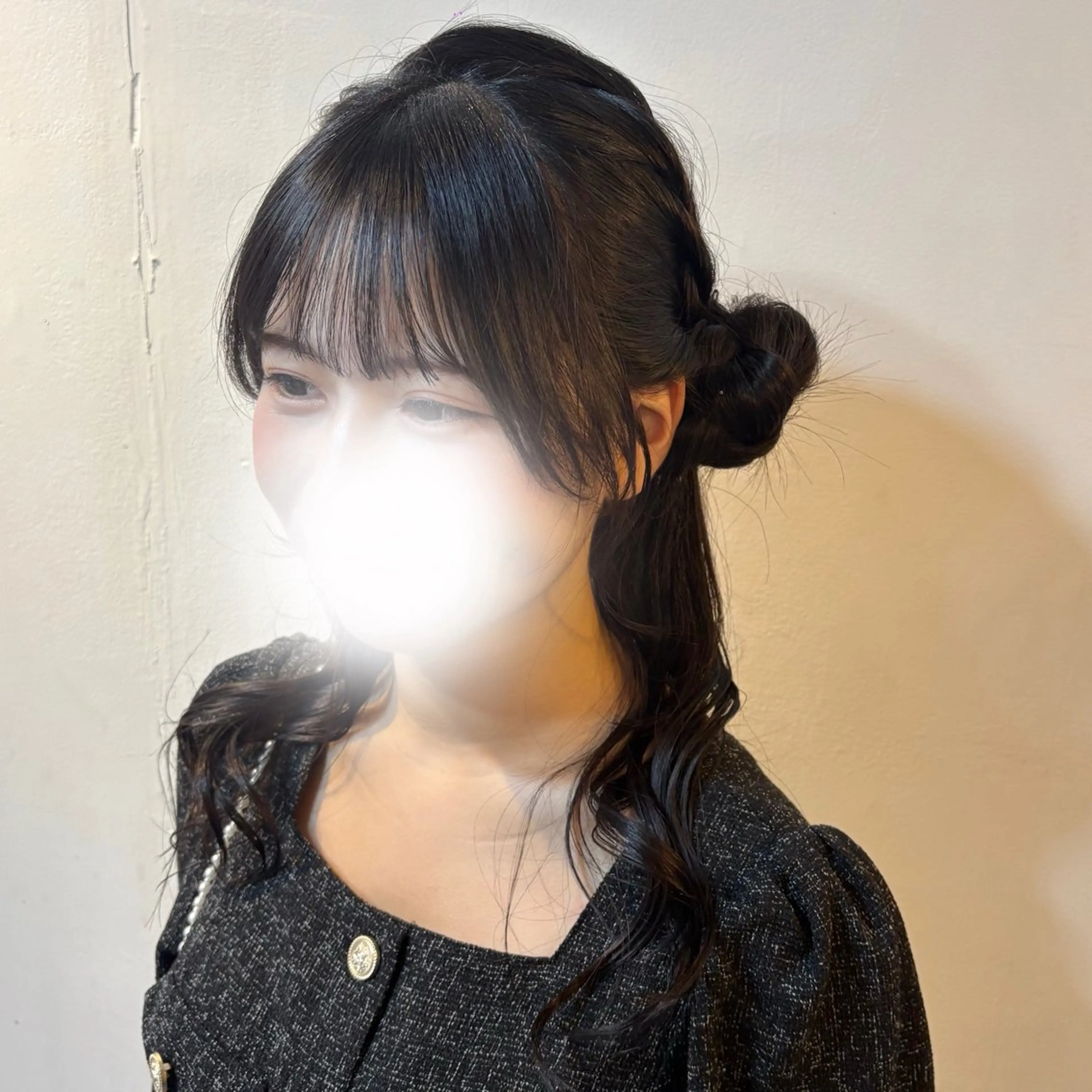 ヘアアレンジ ヘアセット ゆ ののヘアスタイル