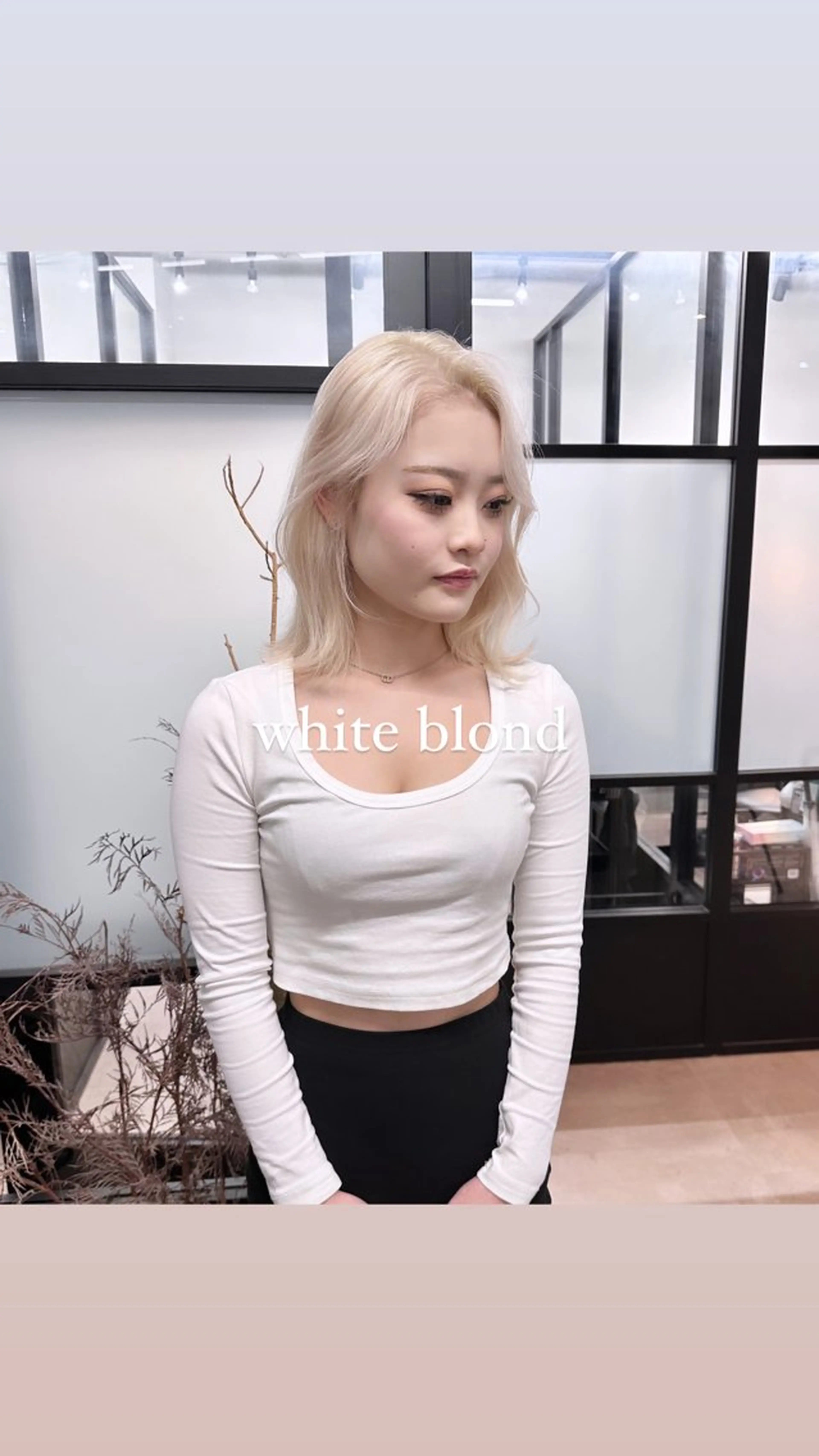 カラー storiiz所属・本田大輝top designerのヘアスタイル