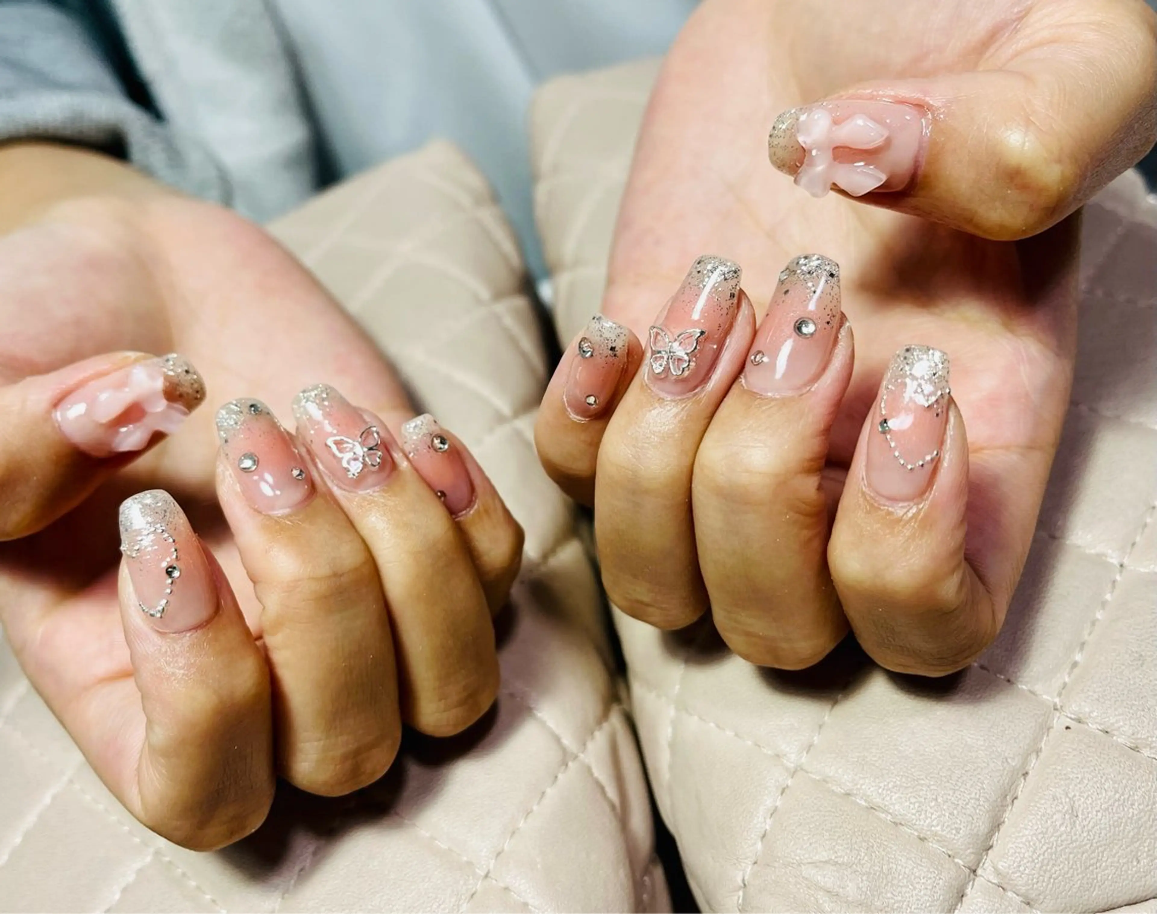 ネイル ハンドネイル goldgleams ちなのネイルデザイン