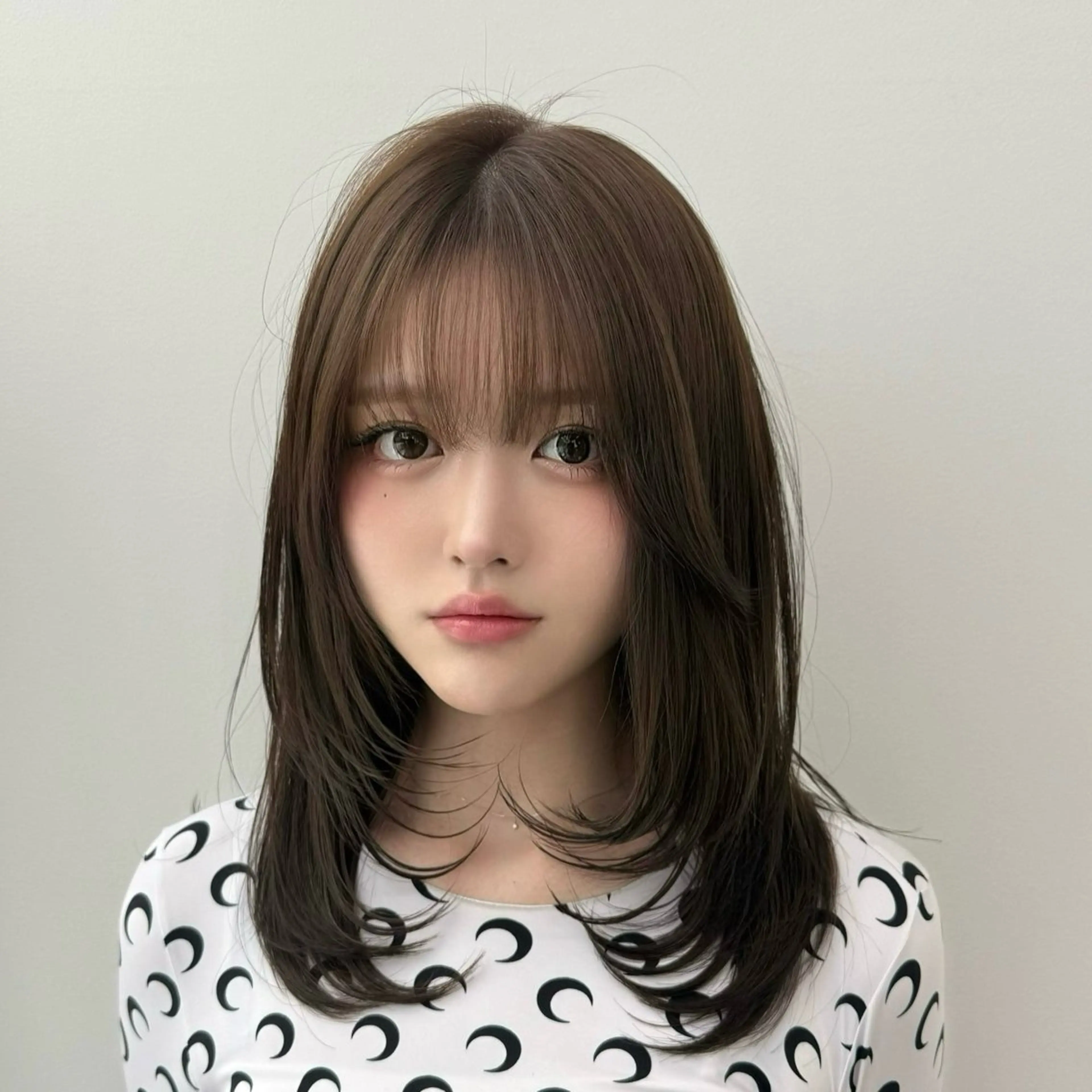 セミロング カラー カット トリートメント 垢抜けトレンド レイヤー🩵廣戸楓のヘアスタイル