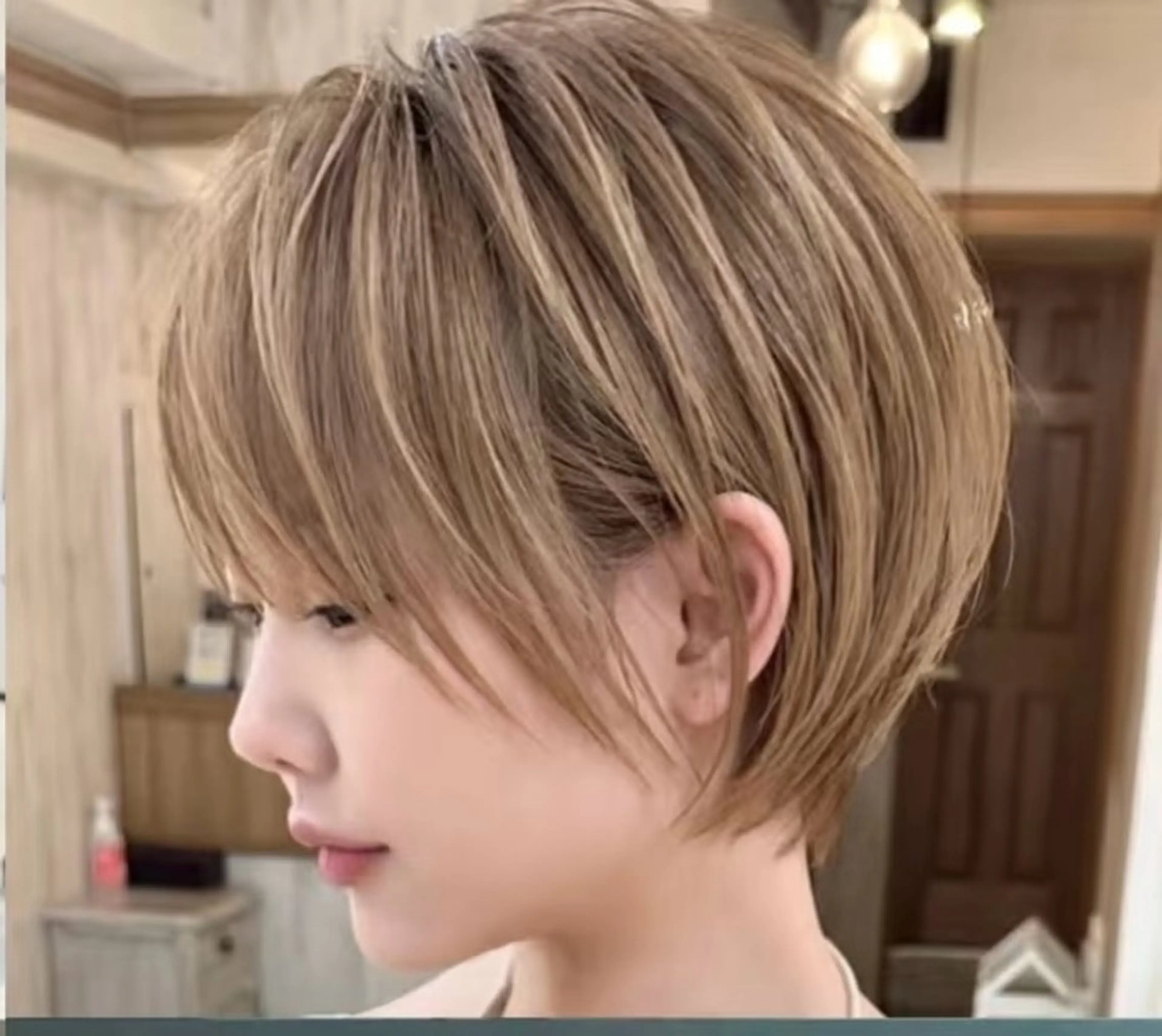 ショート お洒落room ルシア所属・金町美容室 お洒落roomルシアのヘアスタイル