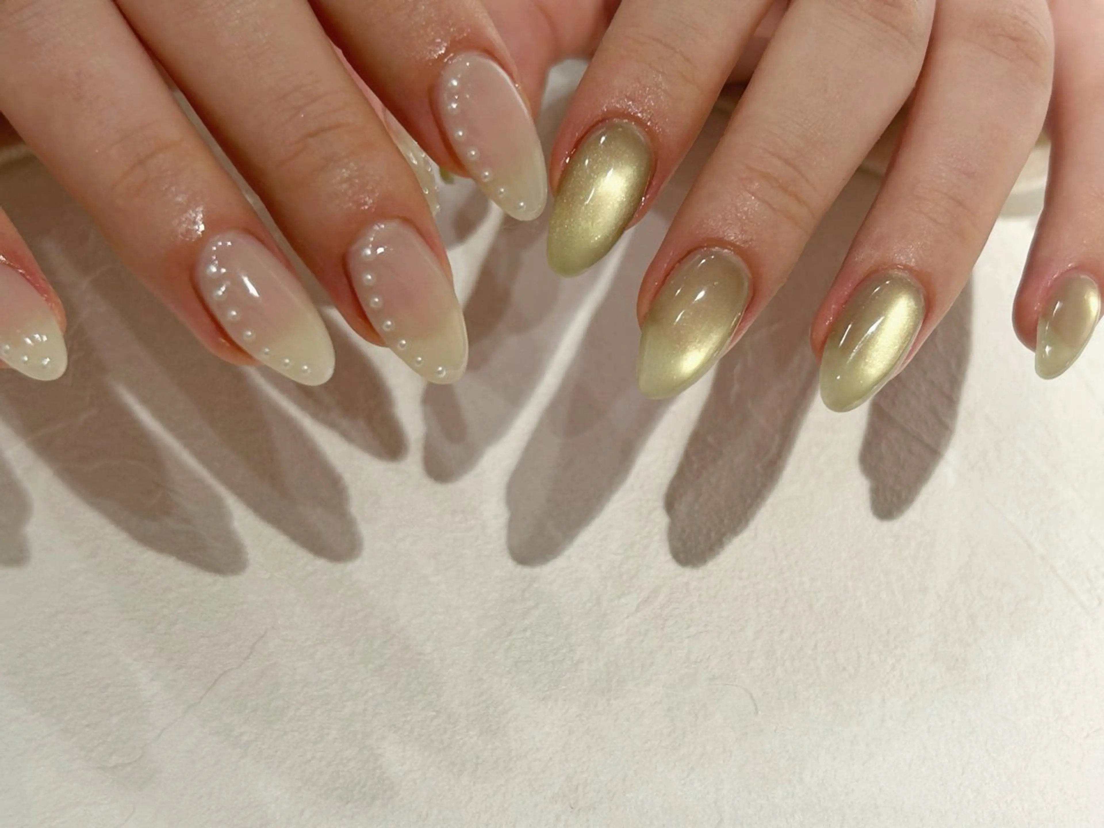 ネイル ハンドネイル 🫧シンプル/ ちゅるん/EVA🫧のネイルデザイン