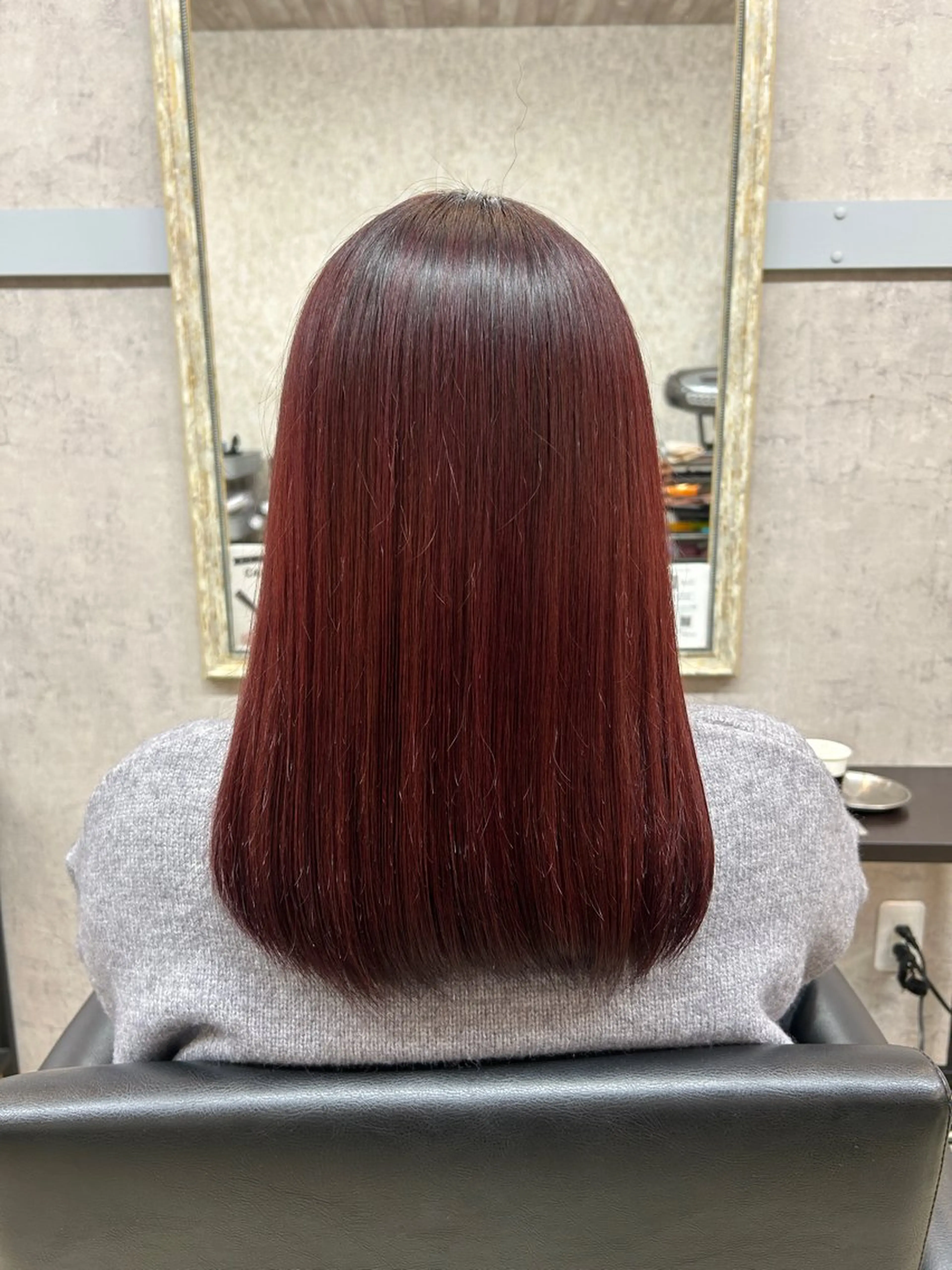 セミロング カラー ヘアカラー トリートメント 🌻柳谷 心渚🌻のヘアスタイル