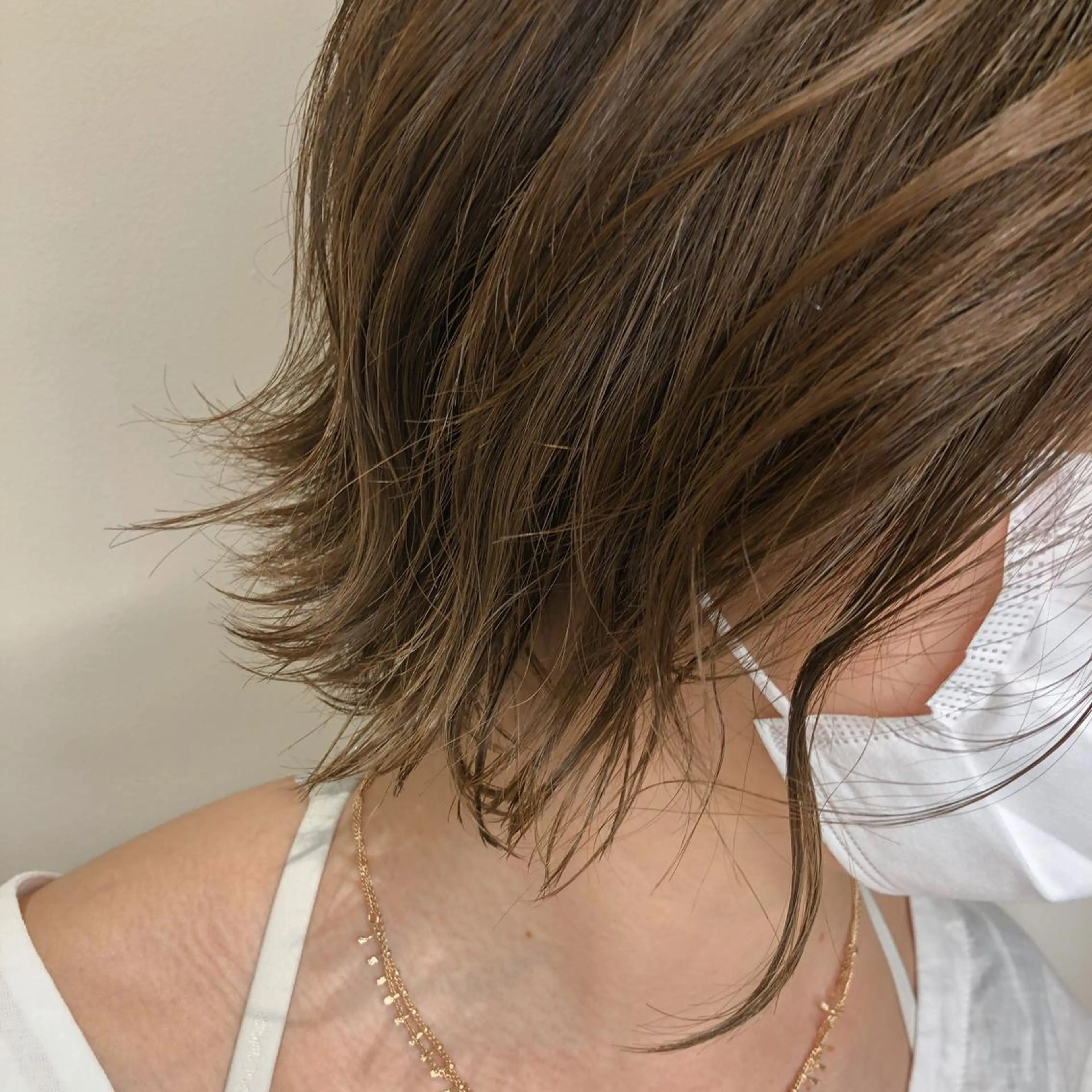 ショート カット 縮毛矯正 トリートメント レイヤー/韓国ヘア 縮毛矯正🫧鈴木颯のヘアスタイル