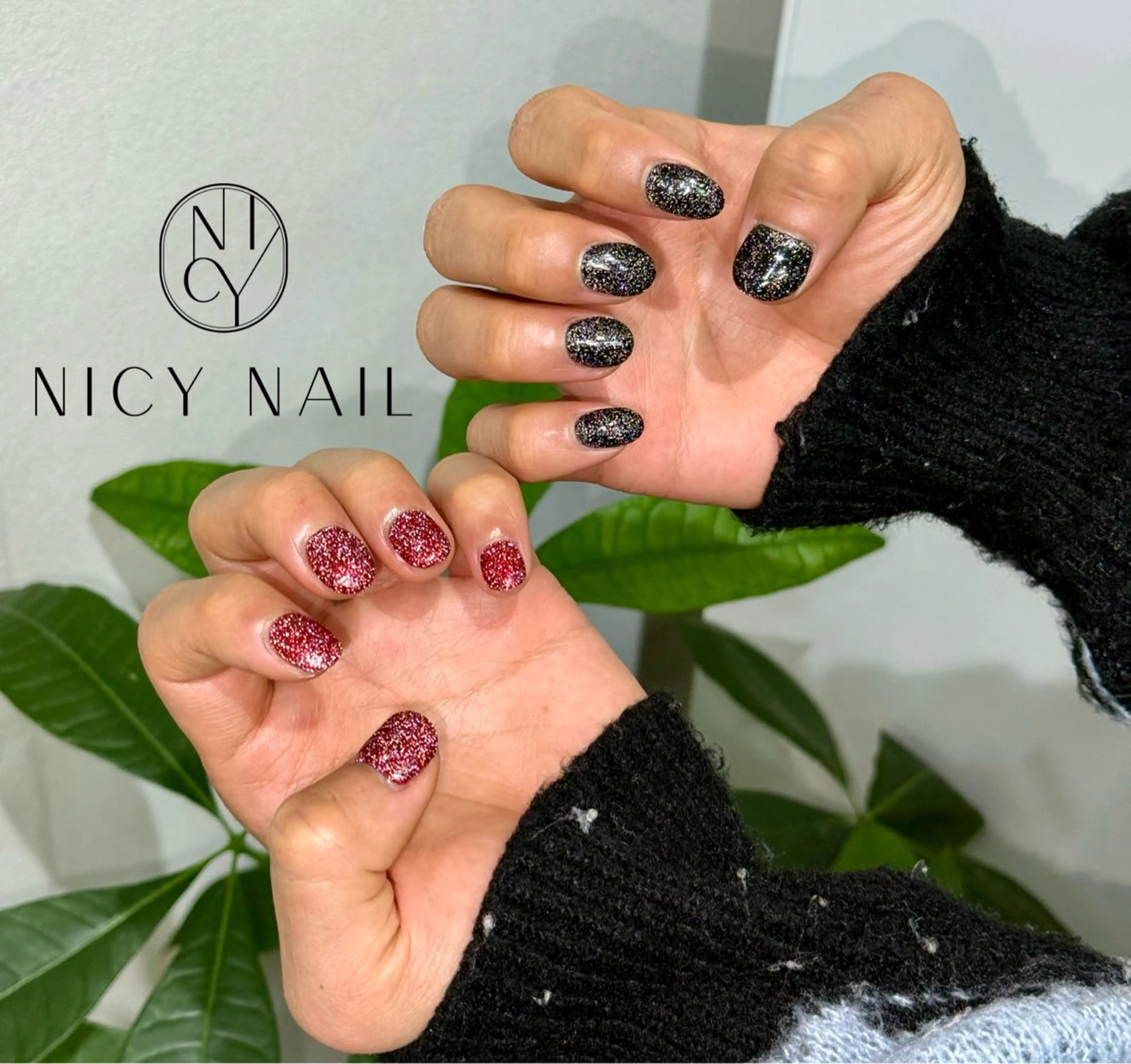 ネイル アートネイル オーロラネイル ブルー チークネイル フットネイル ハンドネイル Anna_ Nicy Nailのネイルデザイン