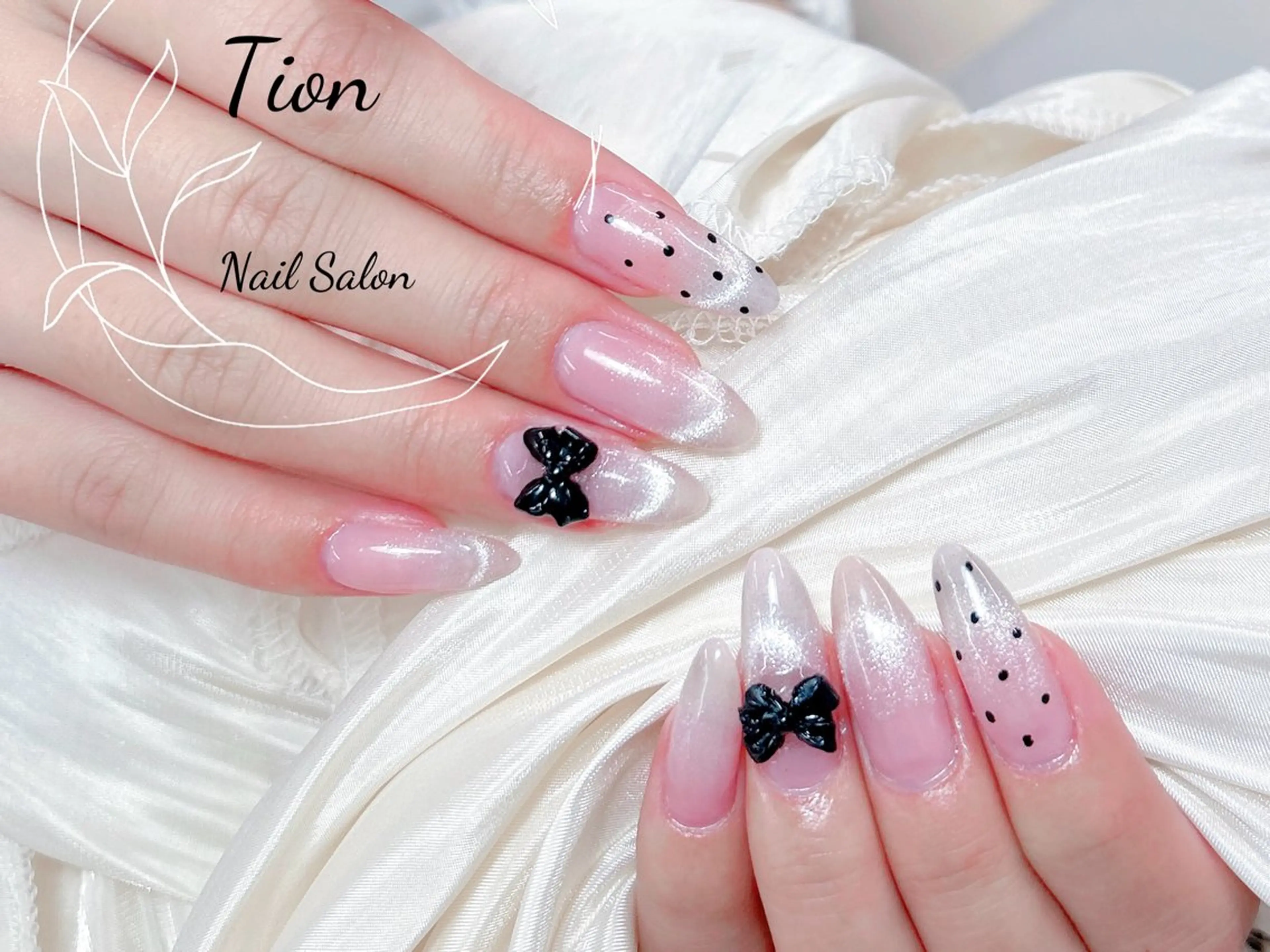 ネイル チークネイル 長さ出し フットネイル フレンチネイル ジェルネイル Nailsalon Tion武蔵小杉店所属・Nailsalon Tion武蔵小杉店のネイルデザイン