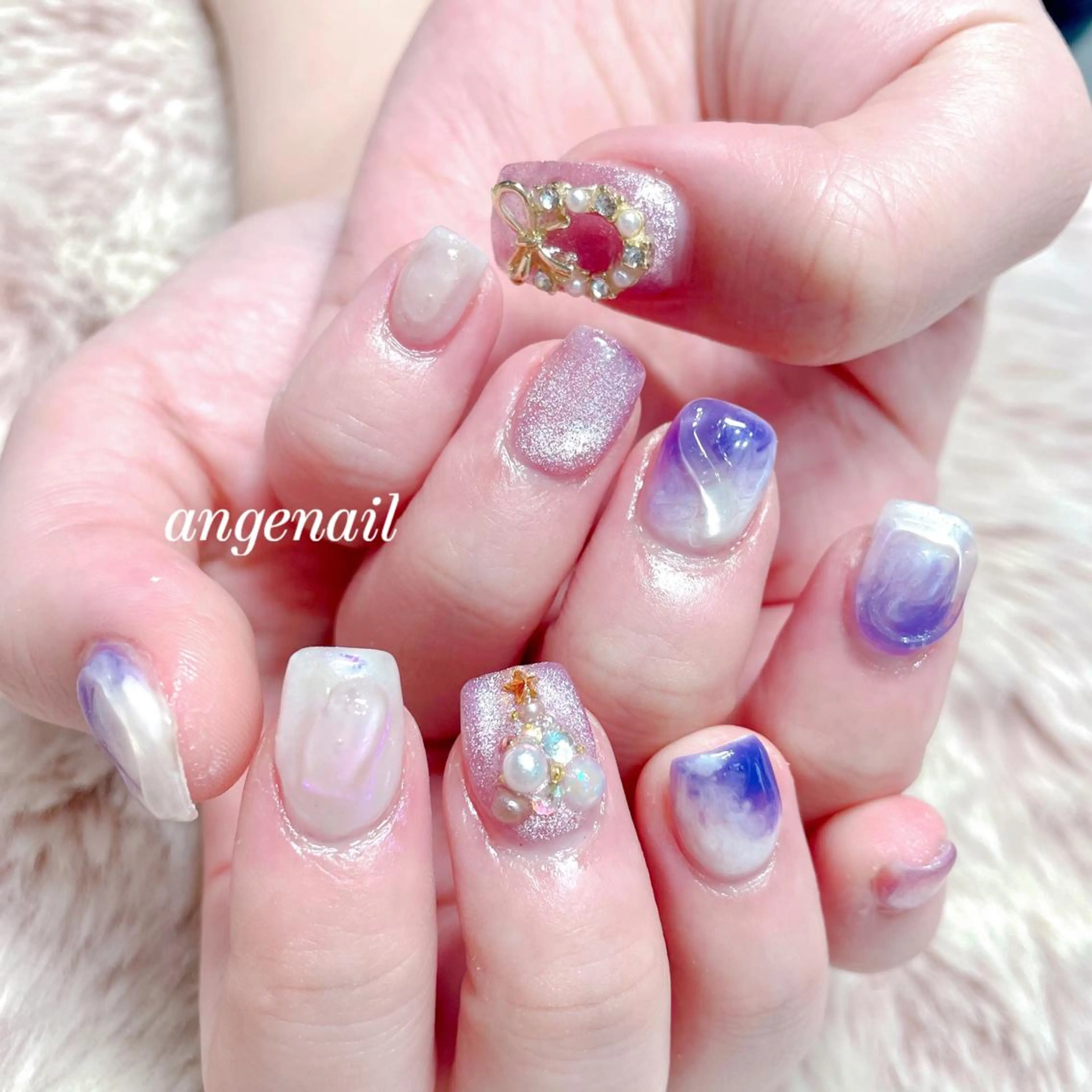 ネイル ハンドネイル オーナーネイリスト MAKIのネイルデザイン