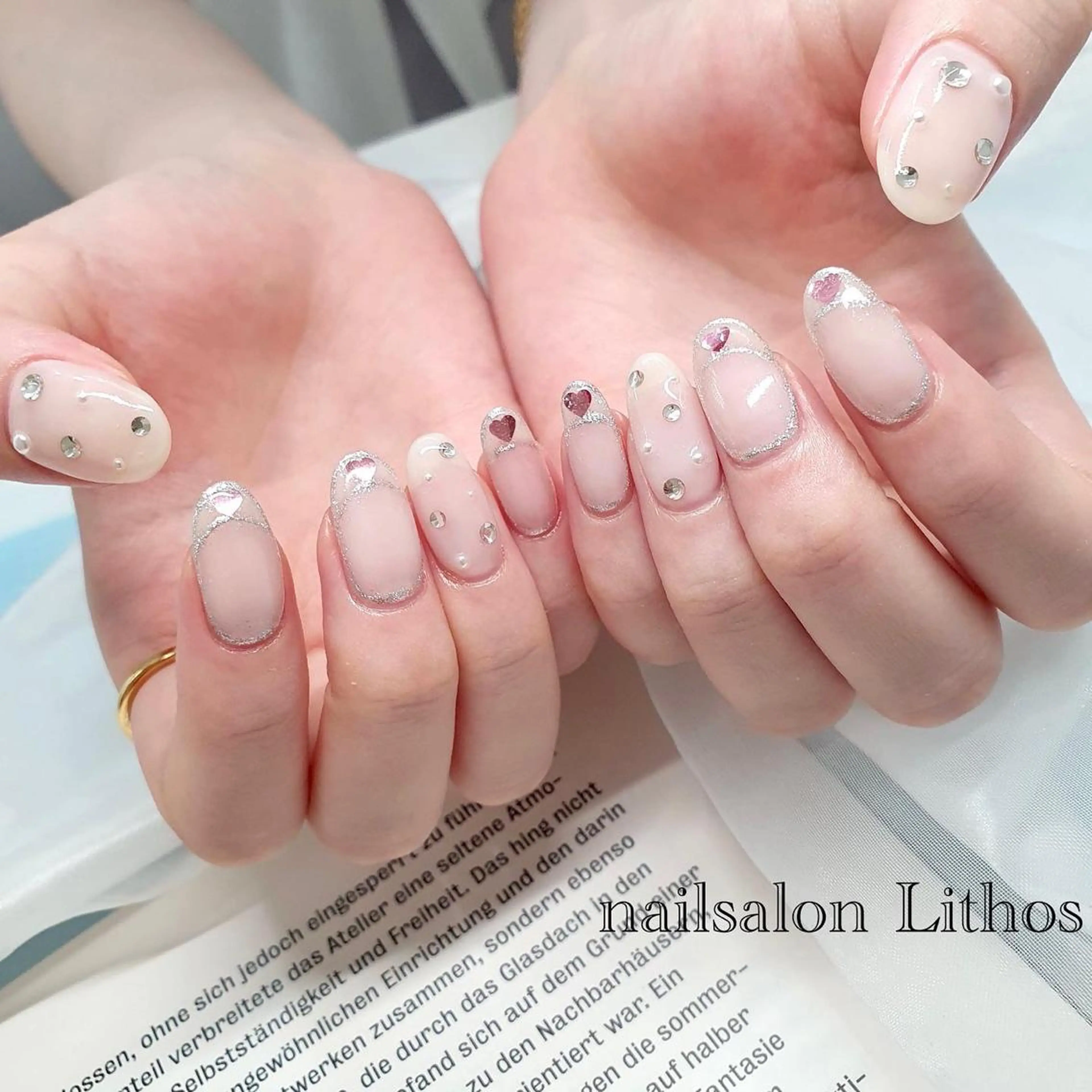 ネイル ハンドネイル nailsalon Lithos所属・nailsalon Recontreのネイルデザイン