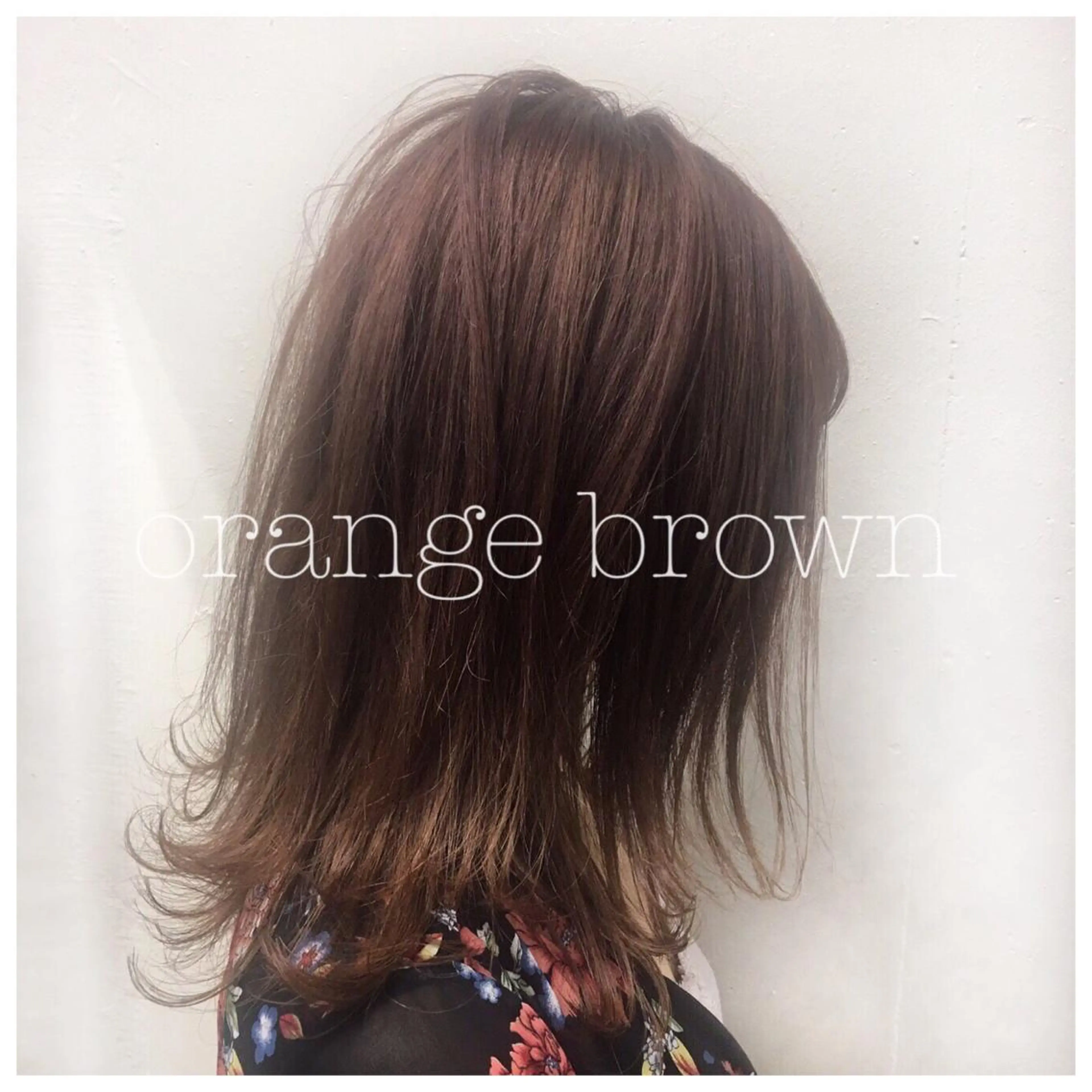 セミロング カラー 赤味消し.髪質改善 🌿𝘠𝘜𝘙𝘐のヘアスタイル