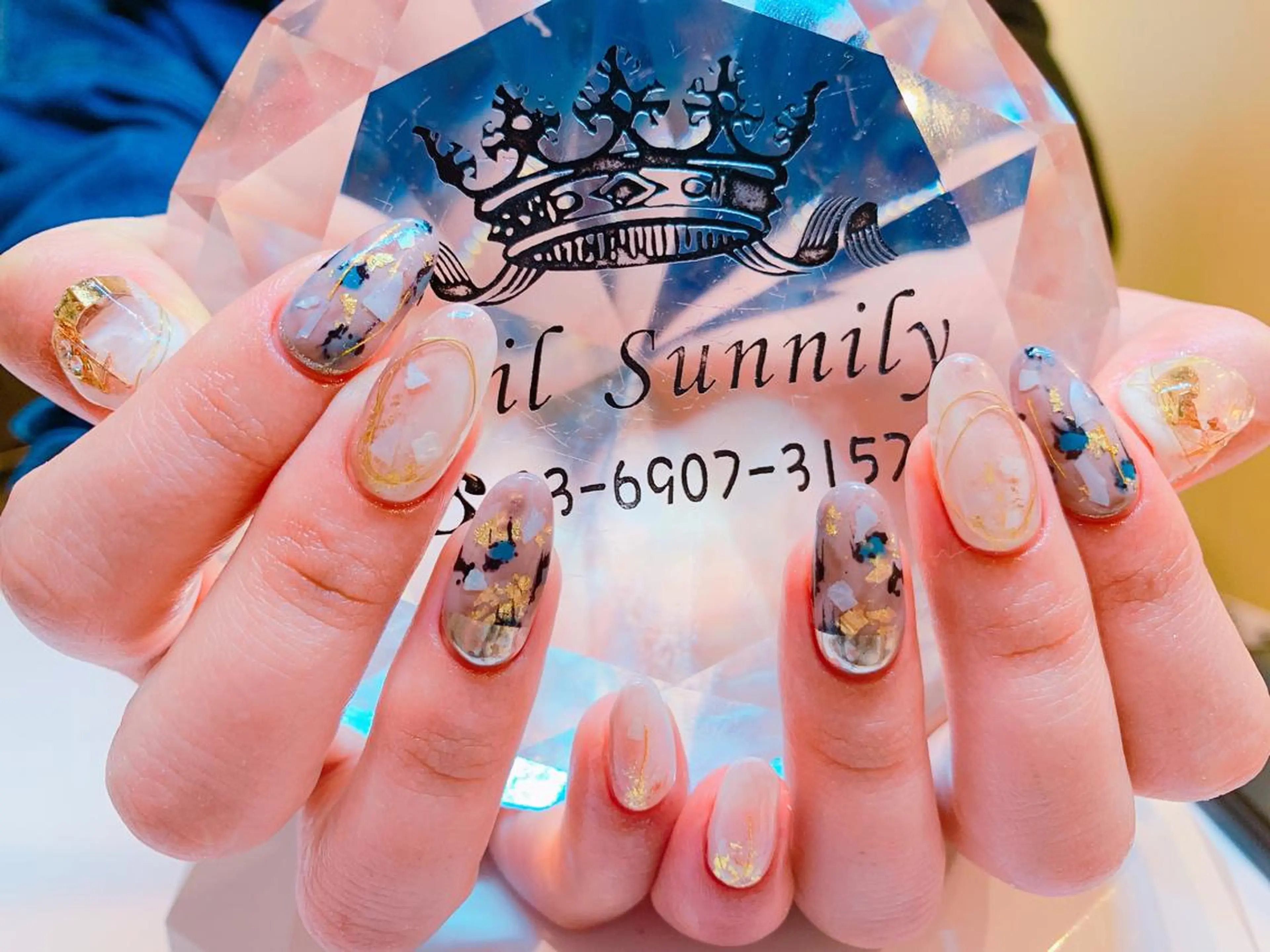 ネイル 長さだし専門店 M2　rikaのネイルデザイン