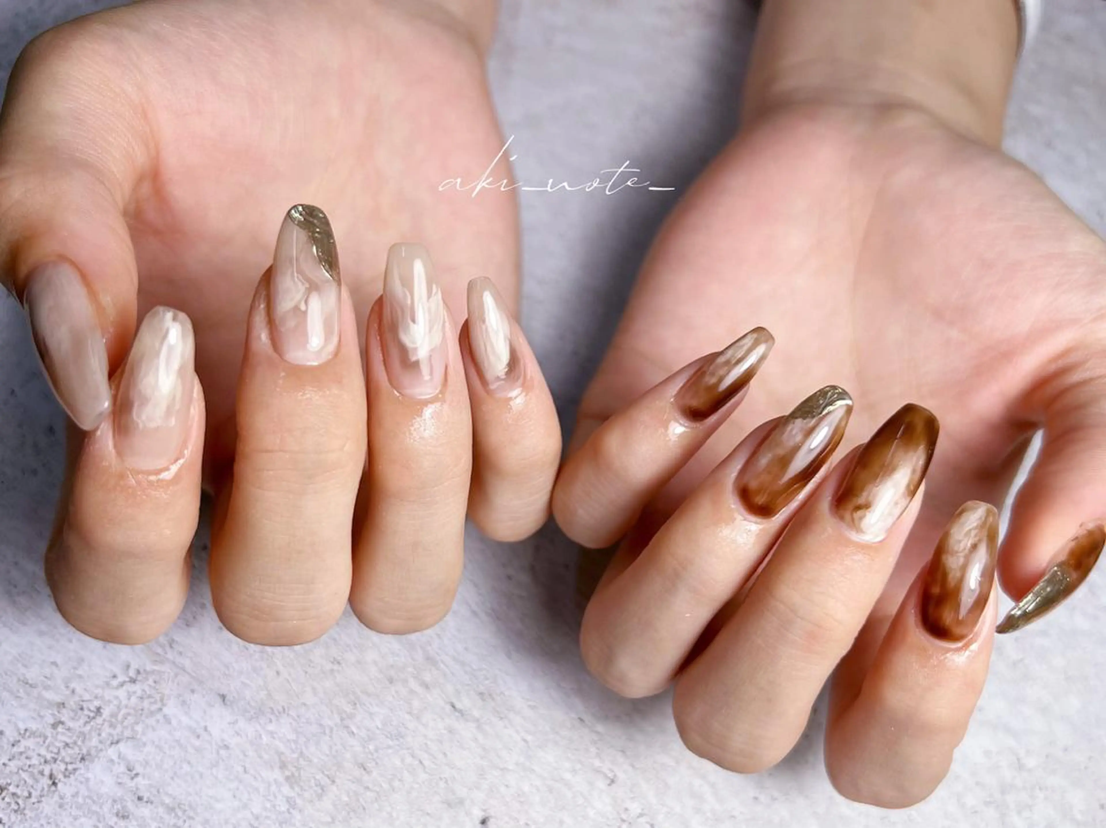 ネイル ハンドネイル フットネイル GRANDE大須 栄/店長 aki🌙のネイルデザイン