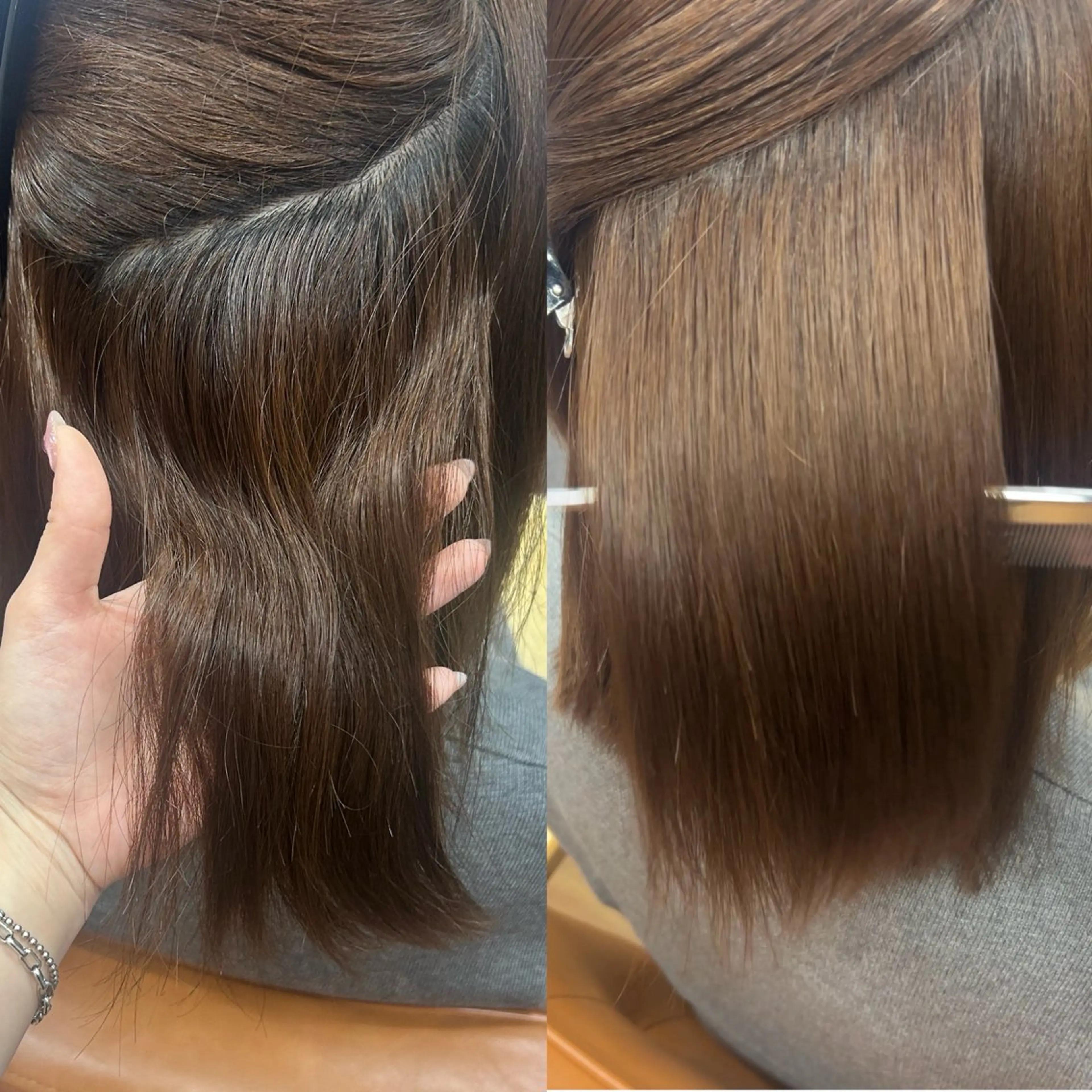 ミディアム カット 縮毛矯正 トリートメント cocoa【ココア】船橋所属・Cocoa船橋🦄 chinamiのヘアスタイル