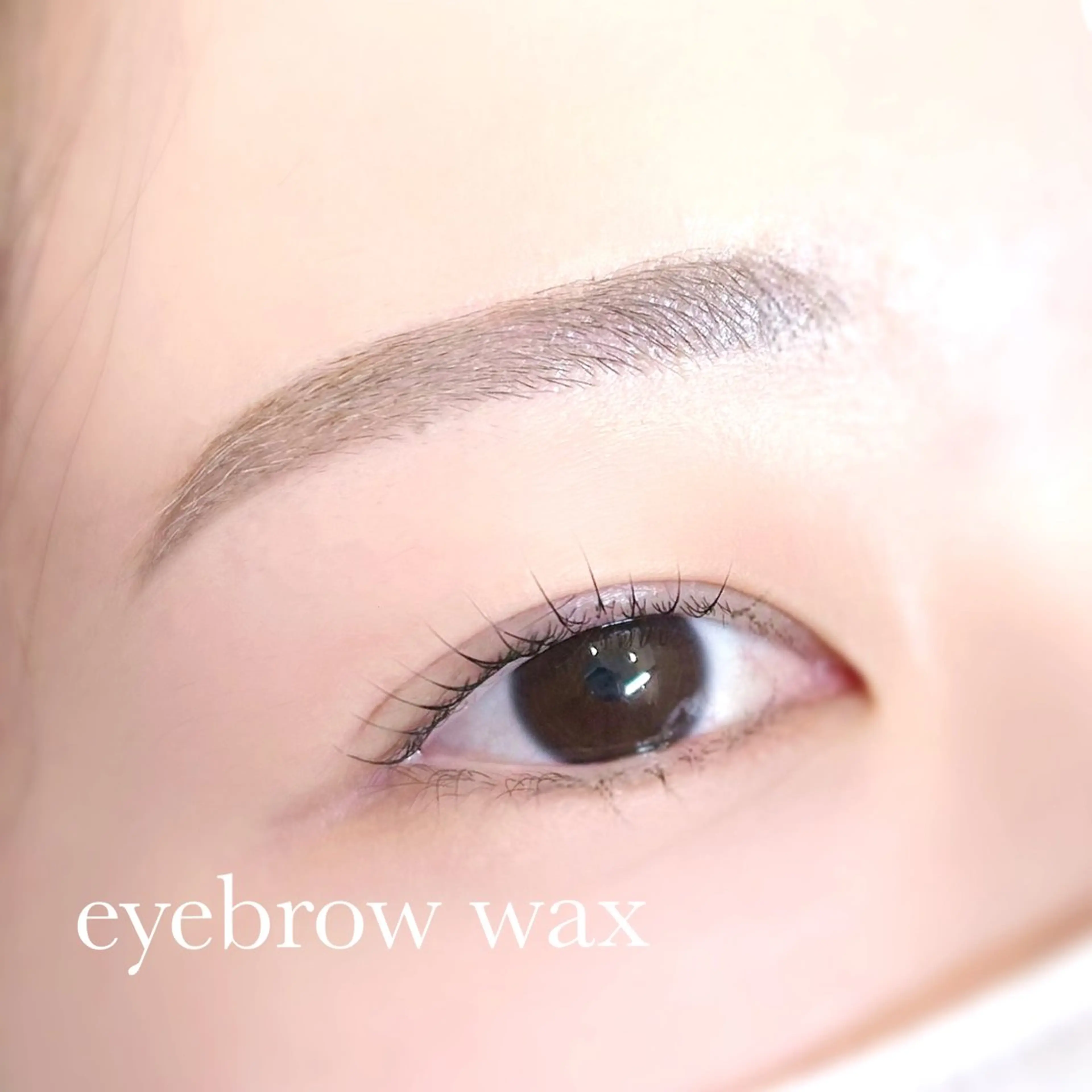 眉毛ワックス通常コース🤍（間引き➕メイクあり）の写真