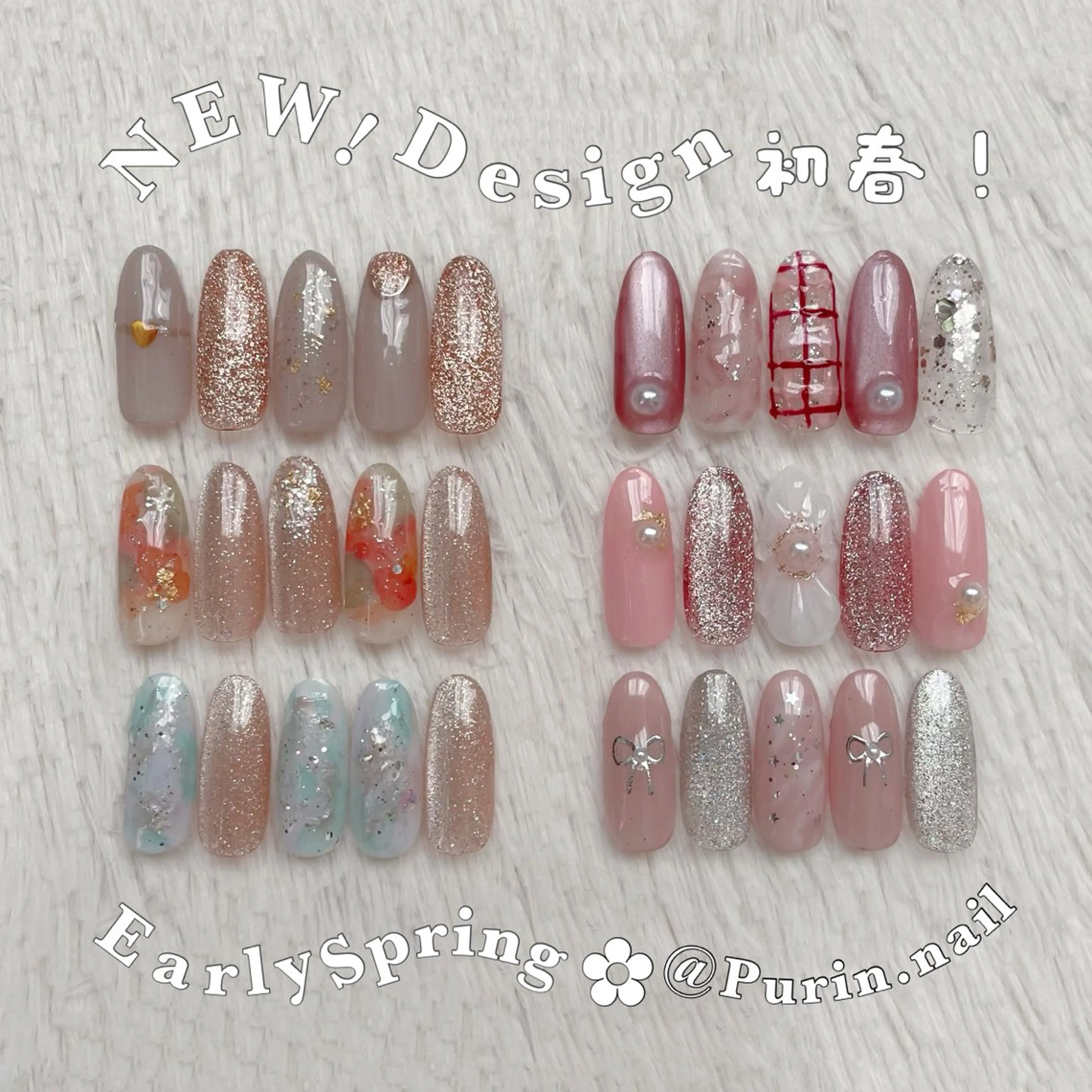 ネイル Nails by Purin🍮のネイルデザイン
