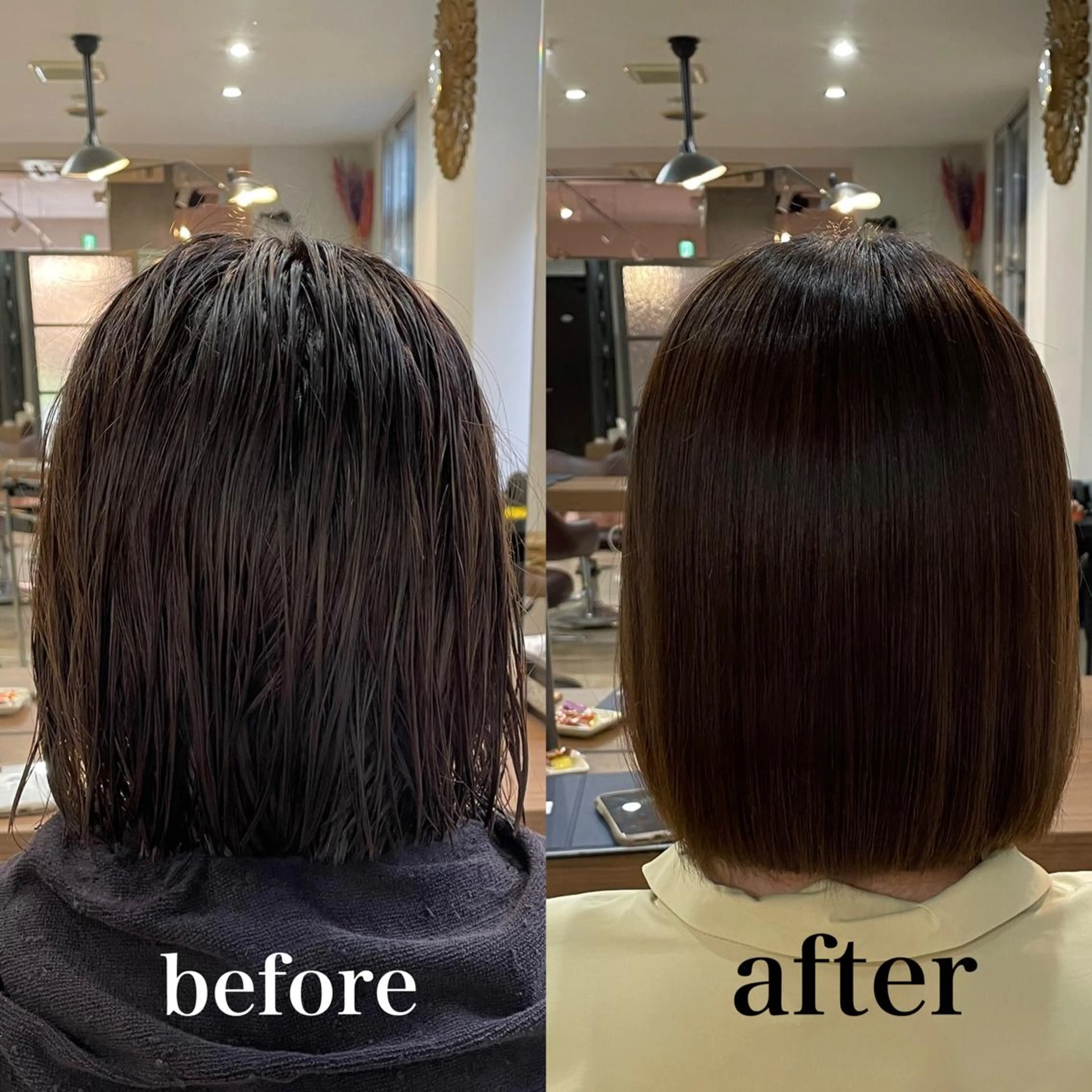 パーマ 酸性ストレート ストレートパーマ SOL .✂︎ 松永李帆のヘアスタイル