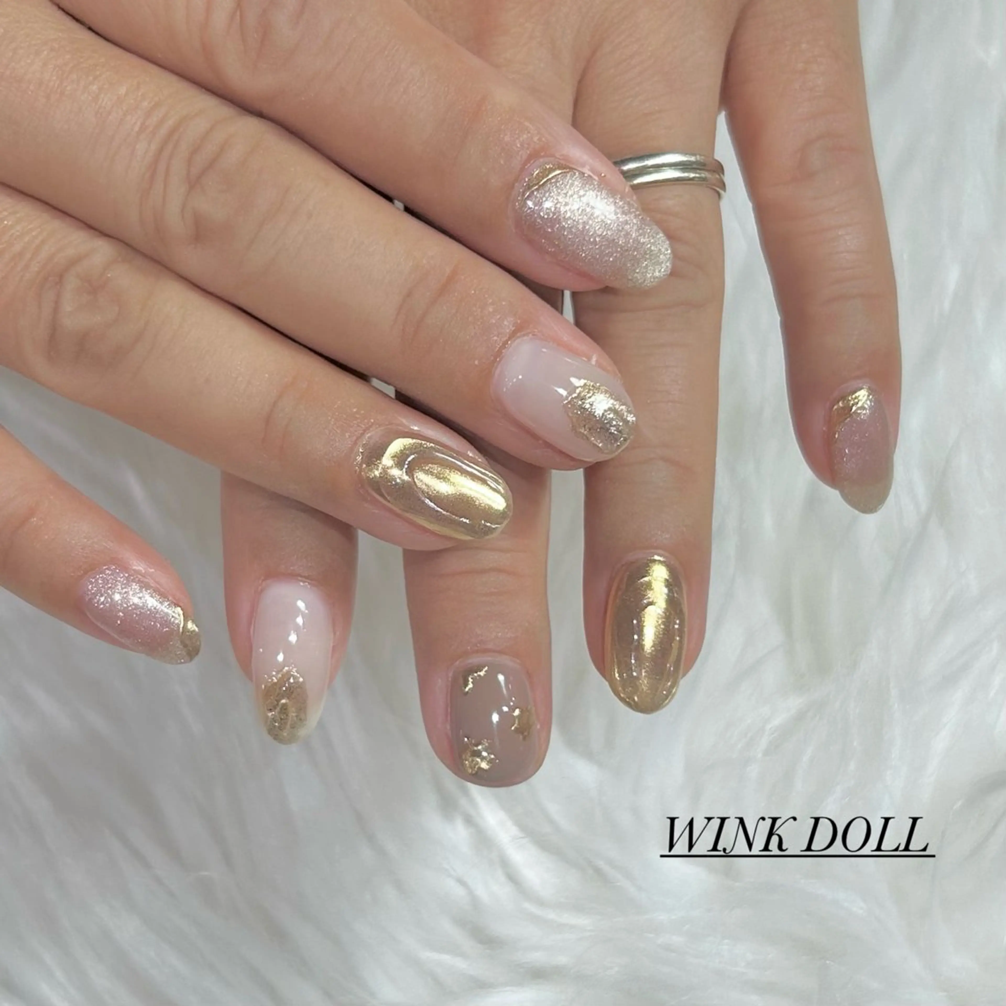 ネイル ハンドネイル WINK DOLL所属・WINK DOLL 🌹MIRAIのネイルデザイン