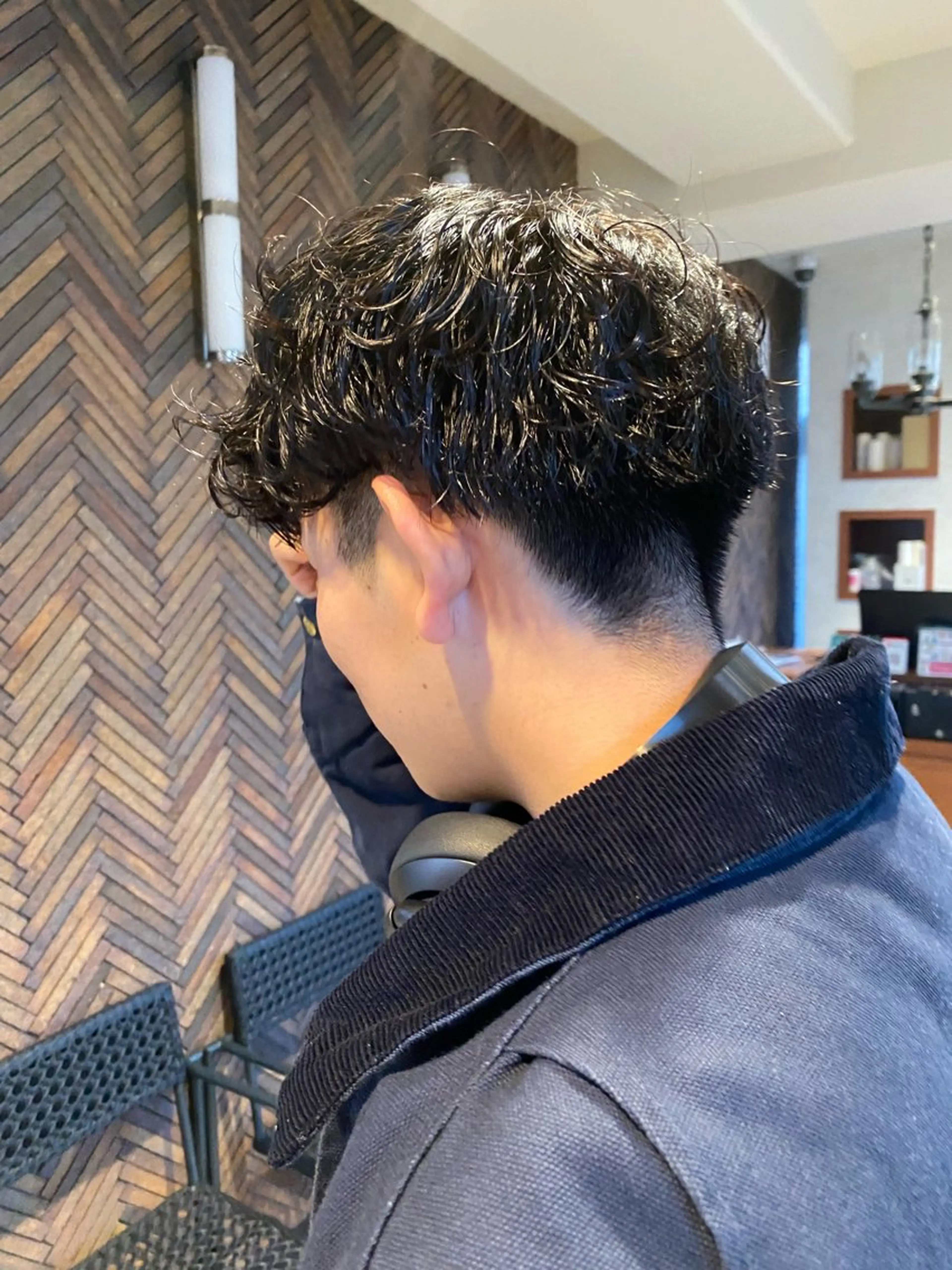 パーマ メンズ カット パーマ トリートメント 🍓小野 紗由美🍓のヘアスタイル