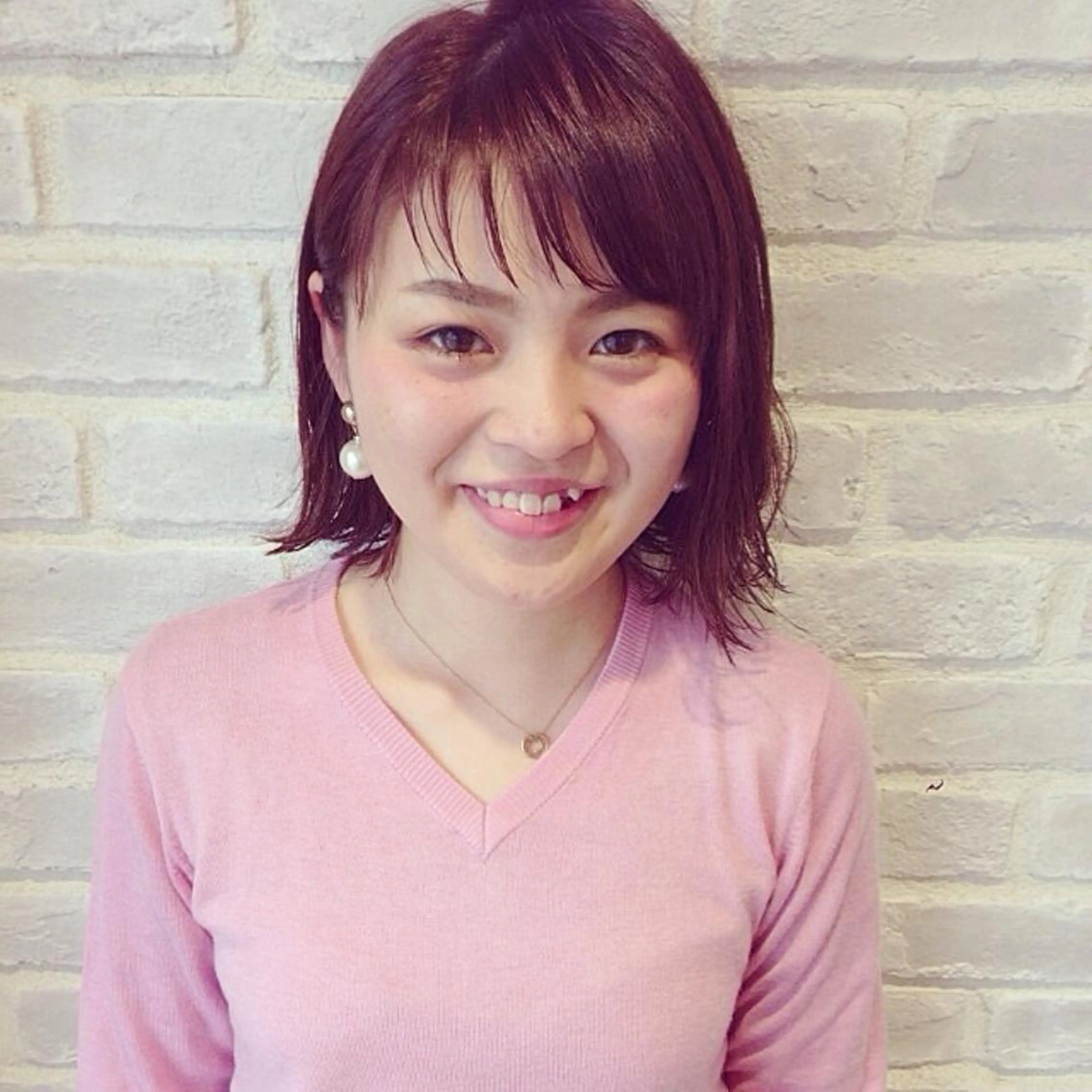 ショート ミディアム セミロング カラー パーマ 切りっぱなしボブ ボブ la fith所属・rico_by ヘアとアイブロウのヘアスタイル