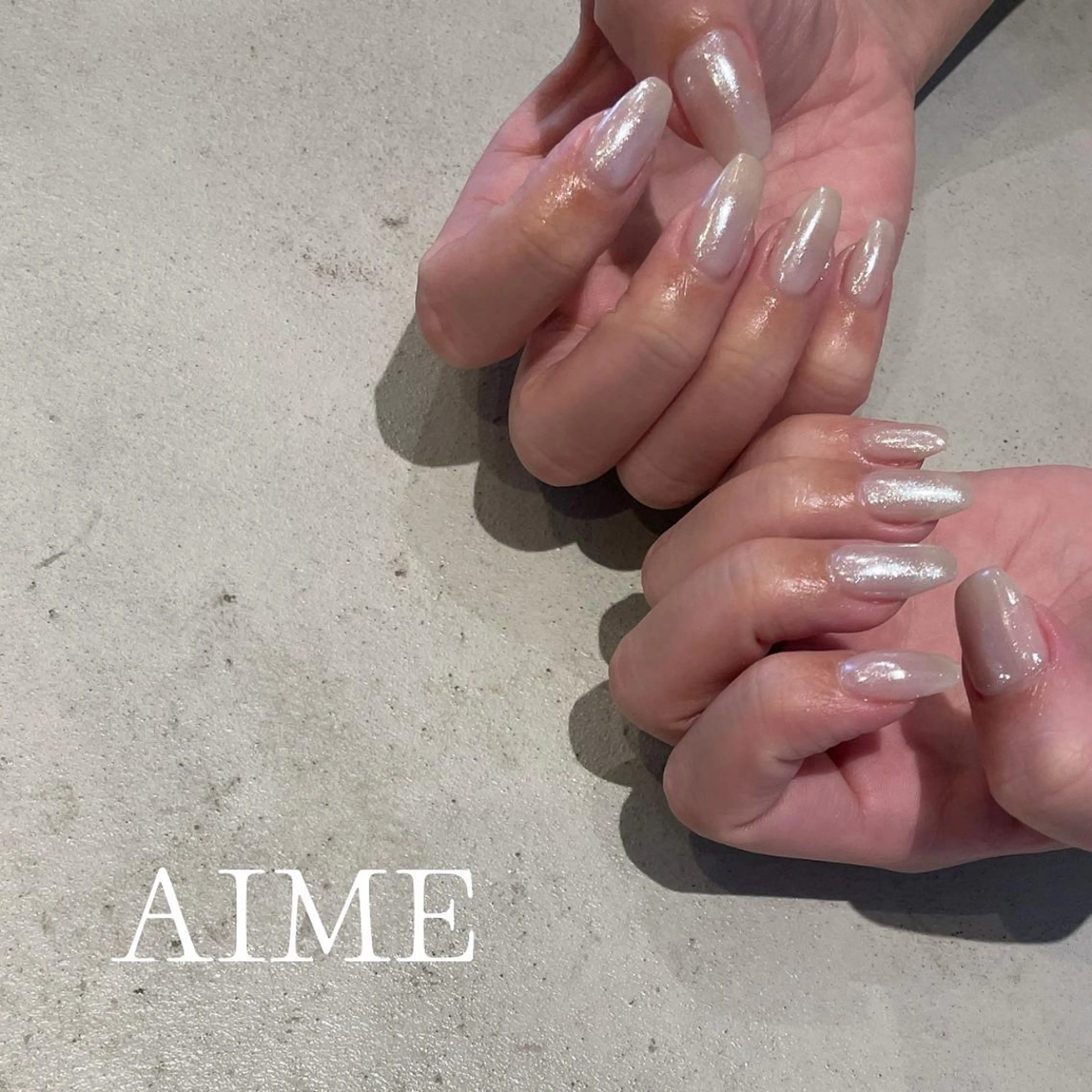 ネイル アートネイル ハンドネイル AIME （momo）のネイルデザイン