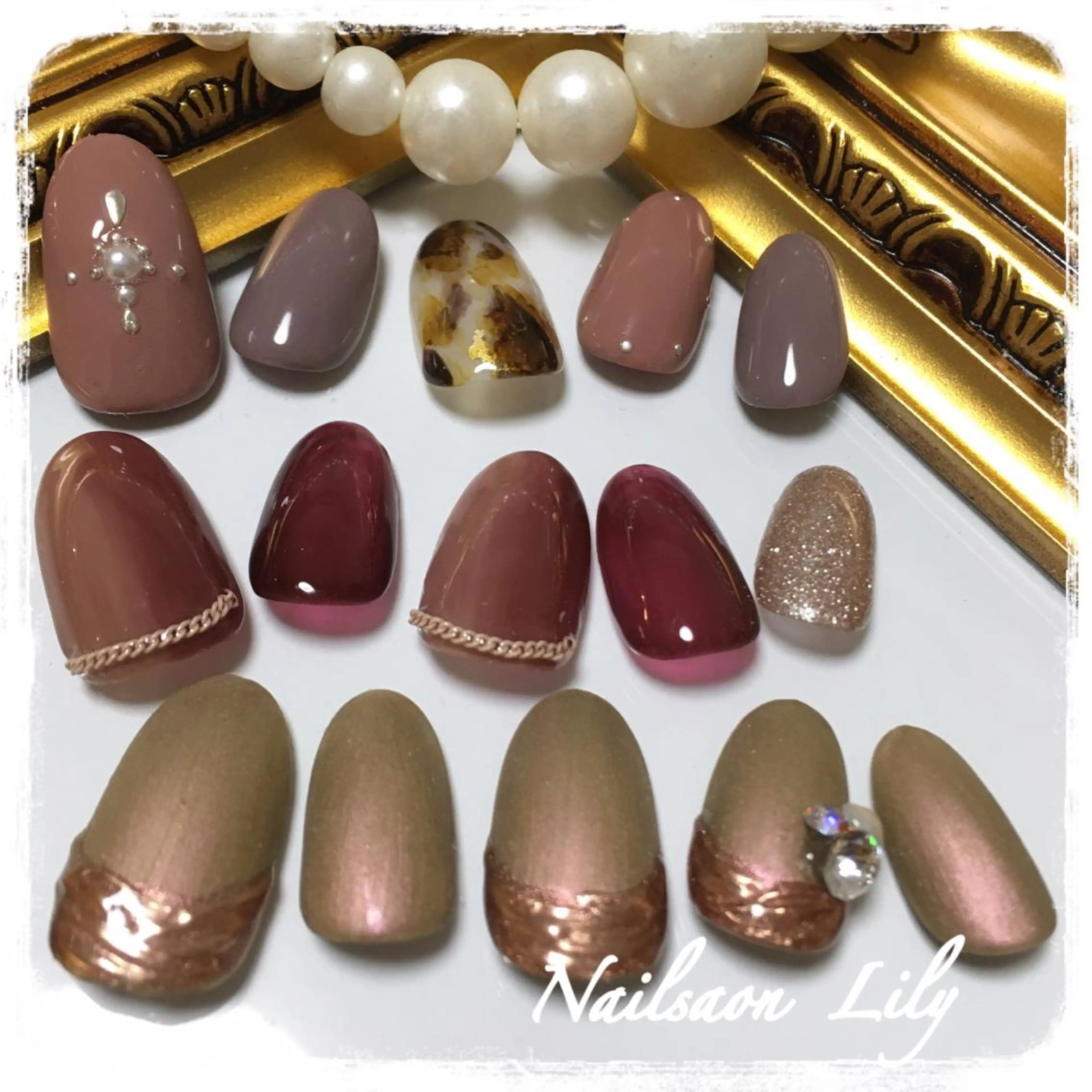 ネイル Nailsalon Lilyのネイルデザイン