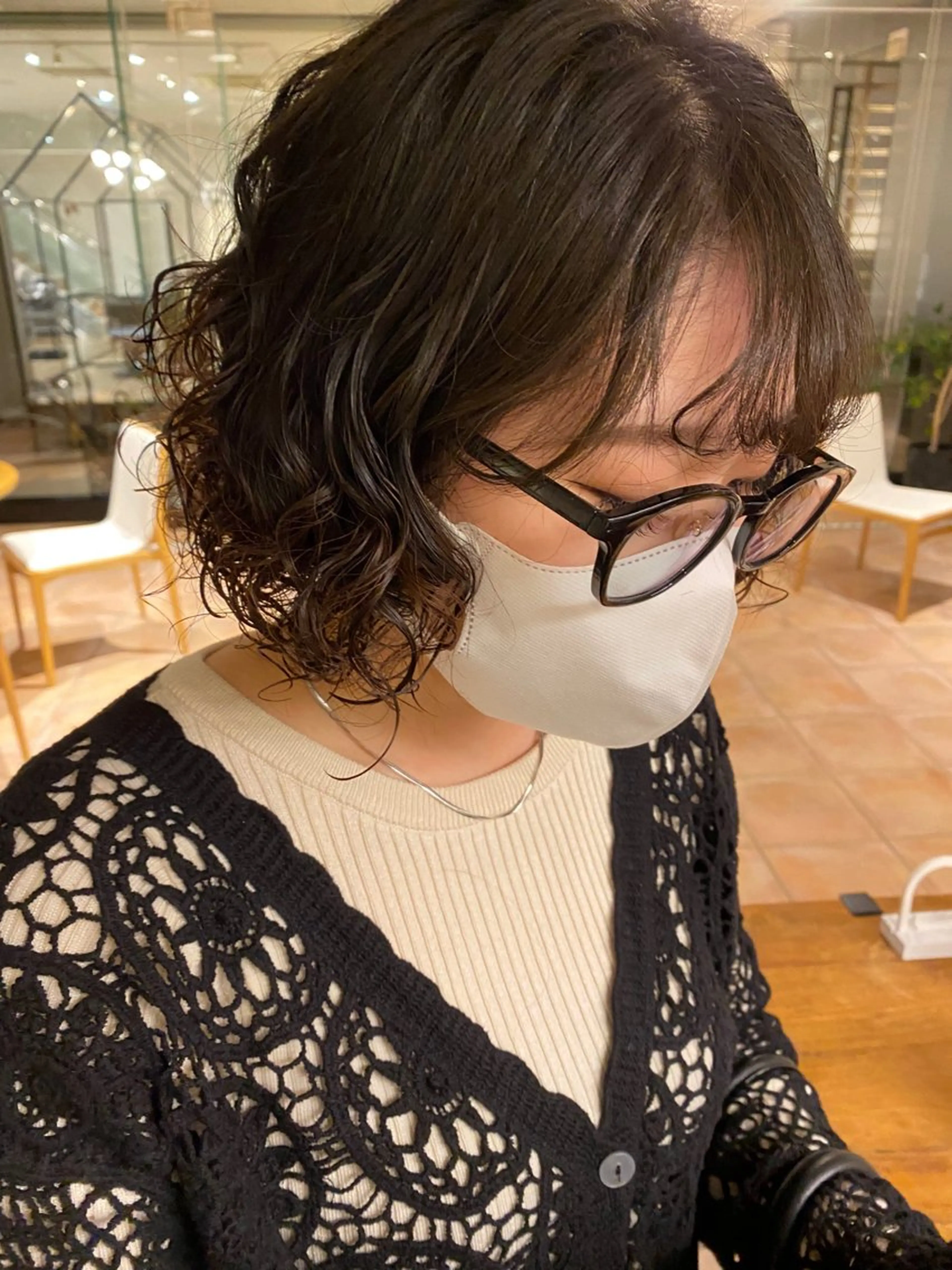 ショート パーマ 北本 万実のヘアスタイル