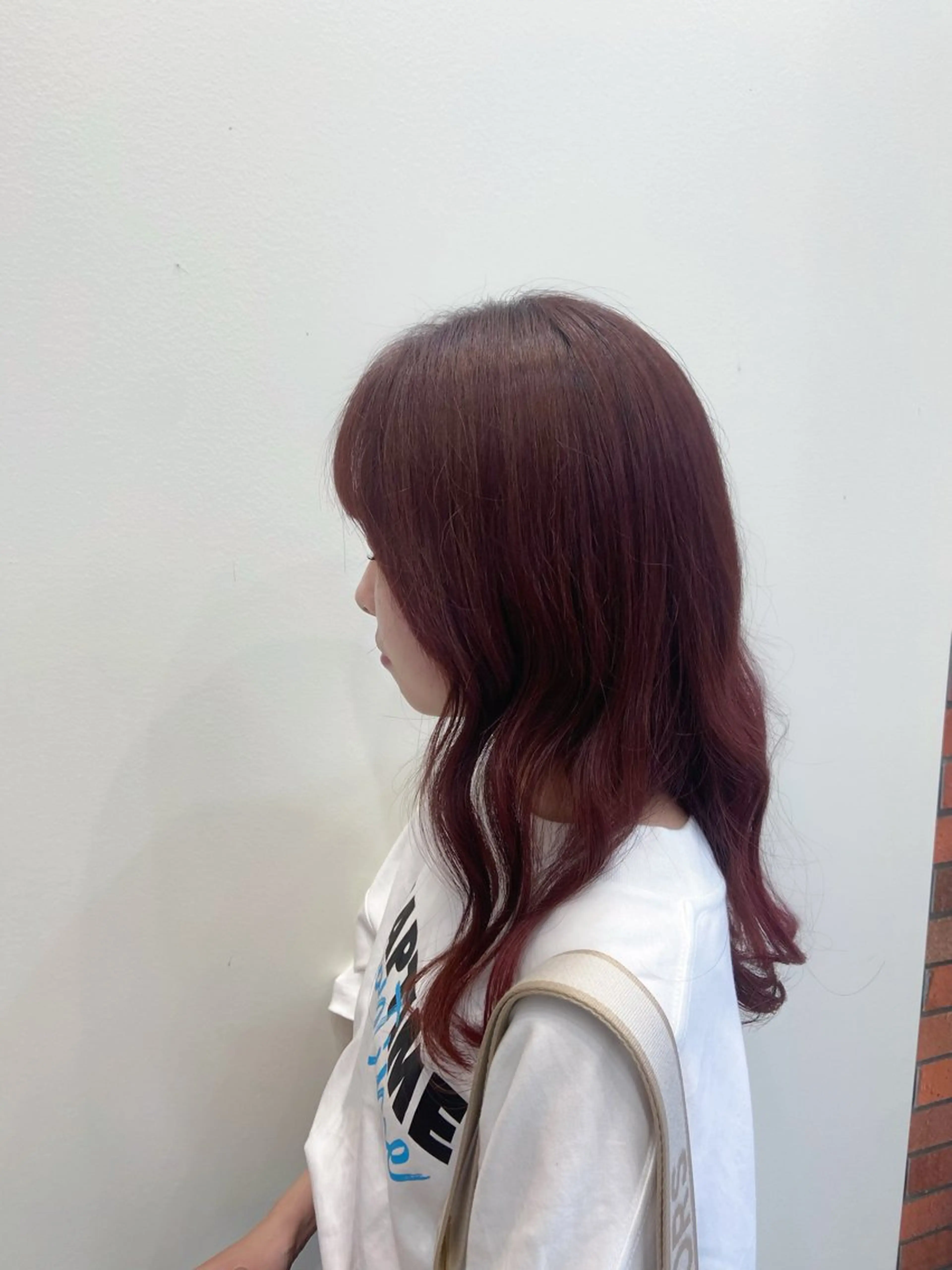 セミロング カラー サオリ仙台🩰儚カラ ー/透明感カラーのヘアスタイル