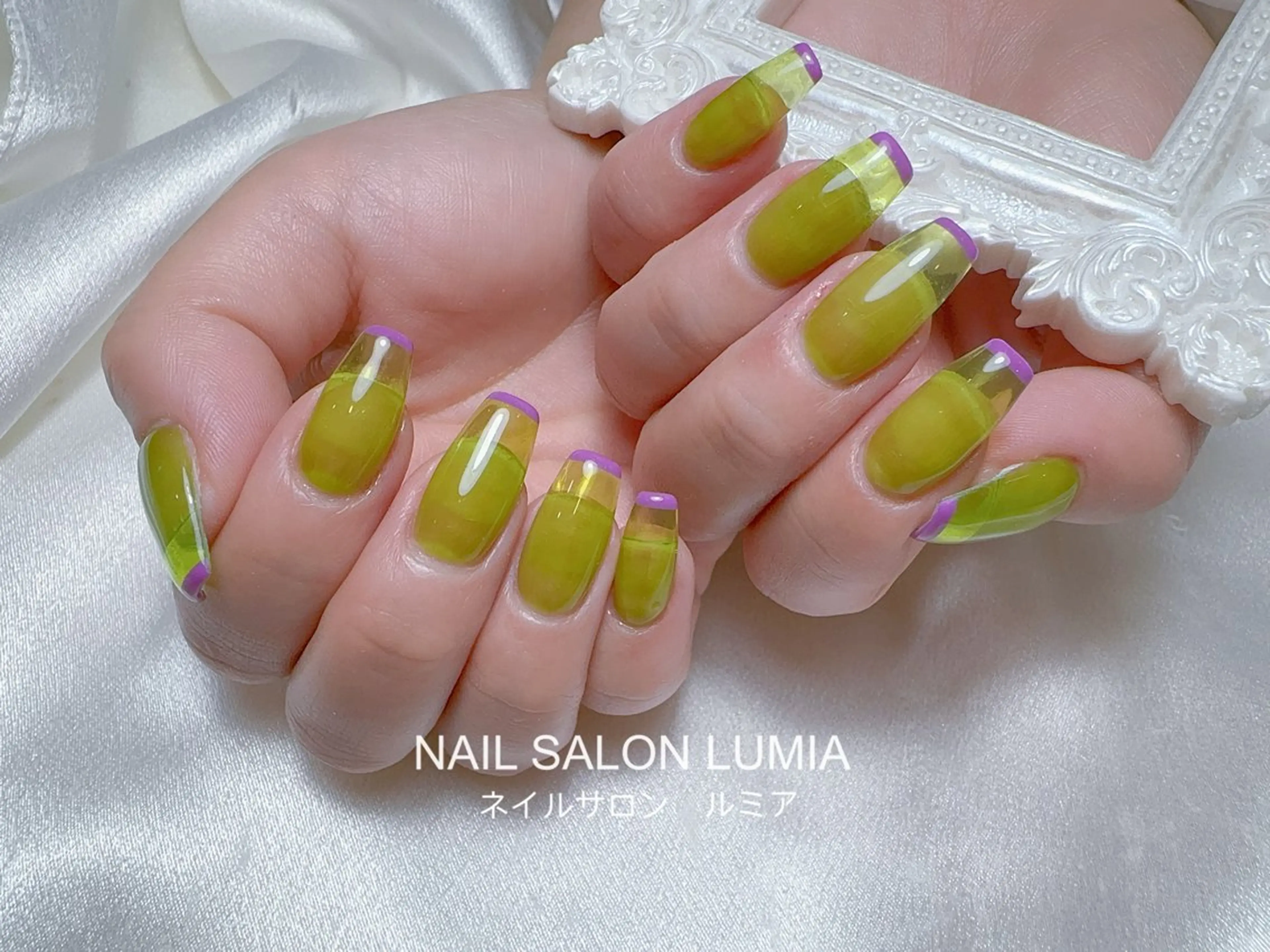 ネイル ハンドネイル ネイルサロン ルミア Lumia 店長のネイルデザイン