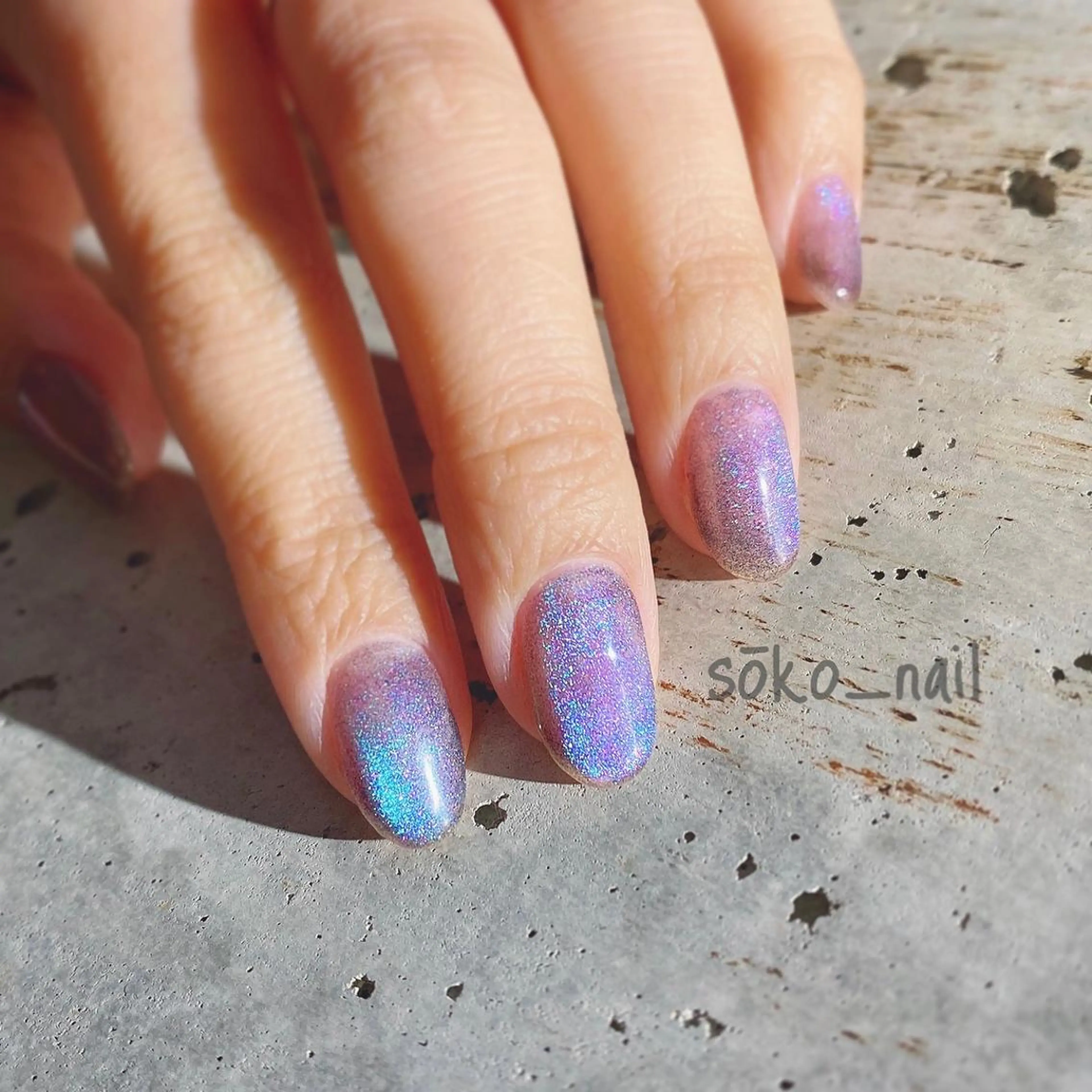ネイル ジェルネイル マグネットネイル ハンドネイル sōko Hair&Nail Salon所属・megu  / sōko nailのネイルデザイン