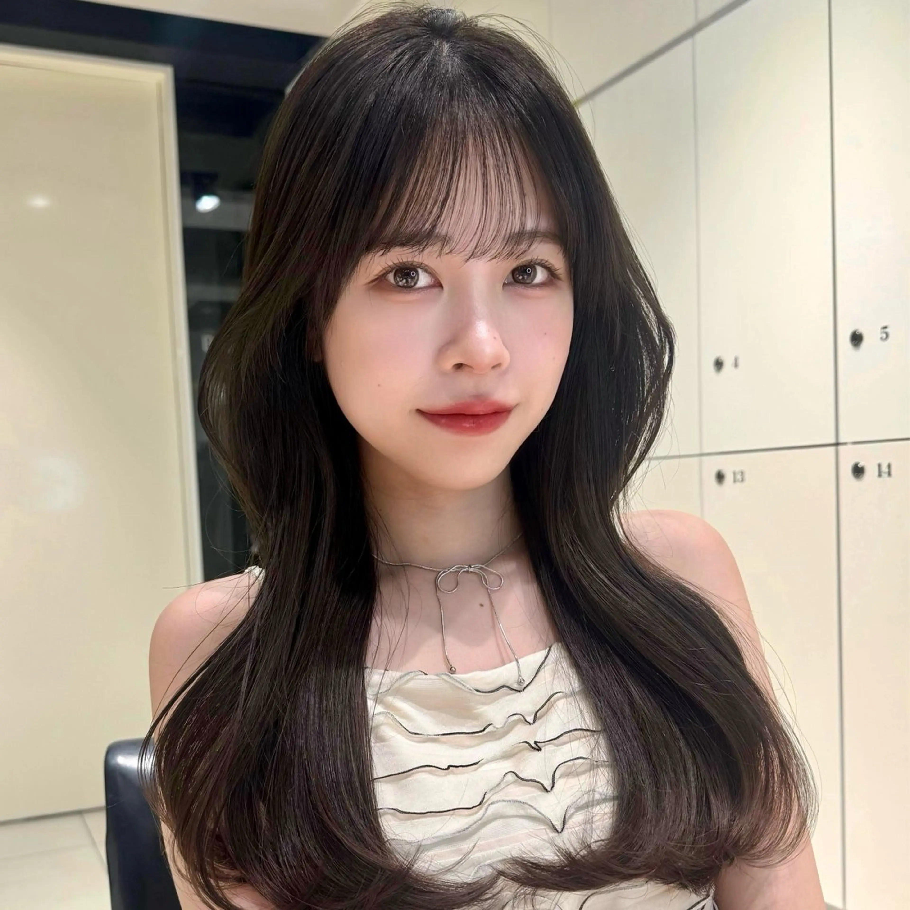 ロング カラー 髪質改善 竹川裕太のヘアスタイル