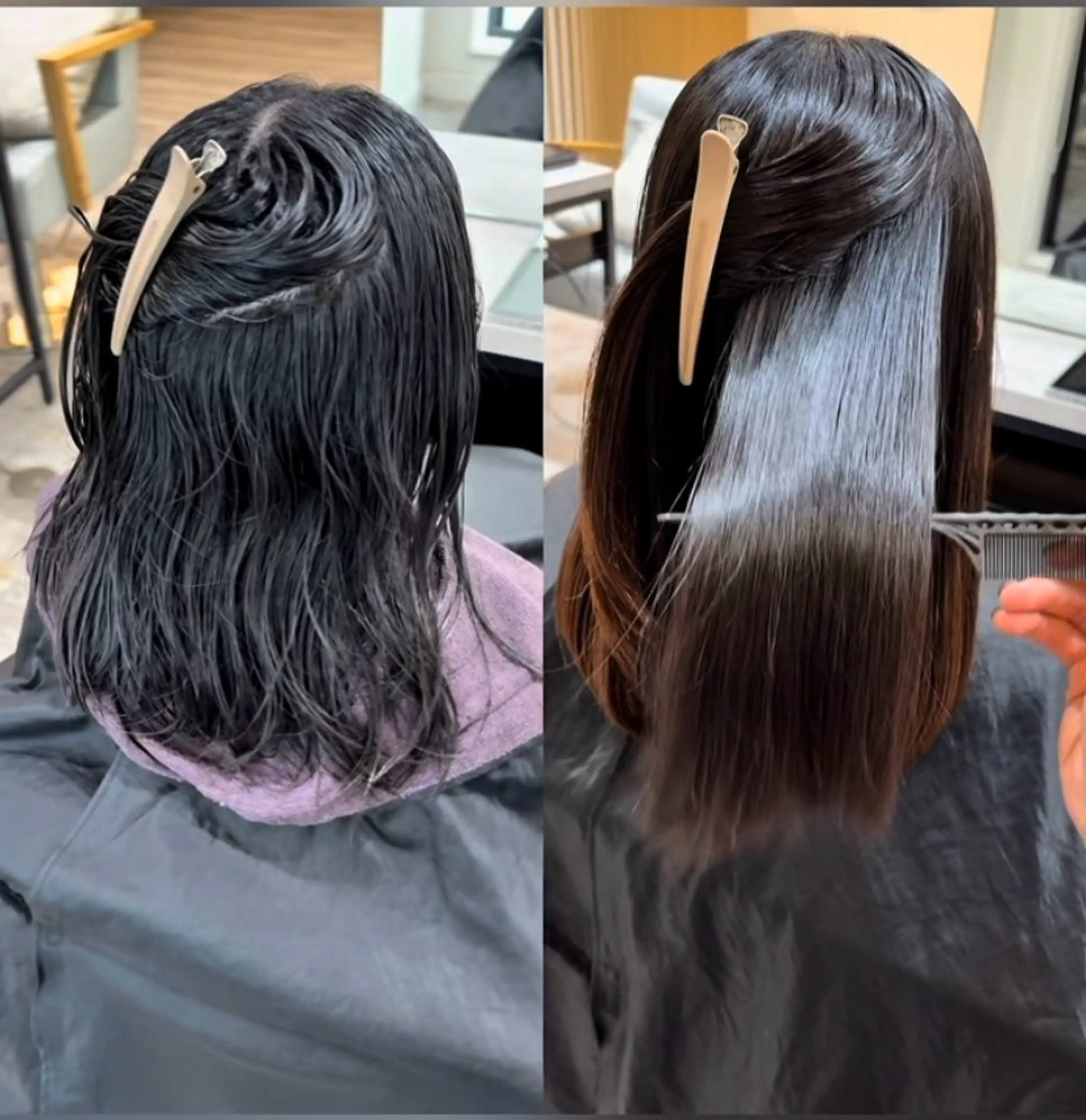 ロング amber池袋所属・美髪矯正・ブリーチ 矯正🫧秋元ゆたかのヘアスタイル
