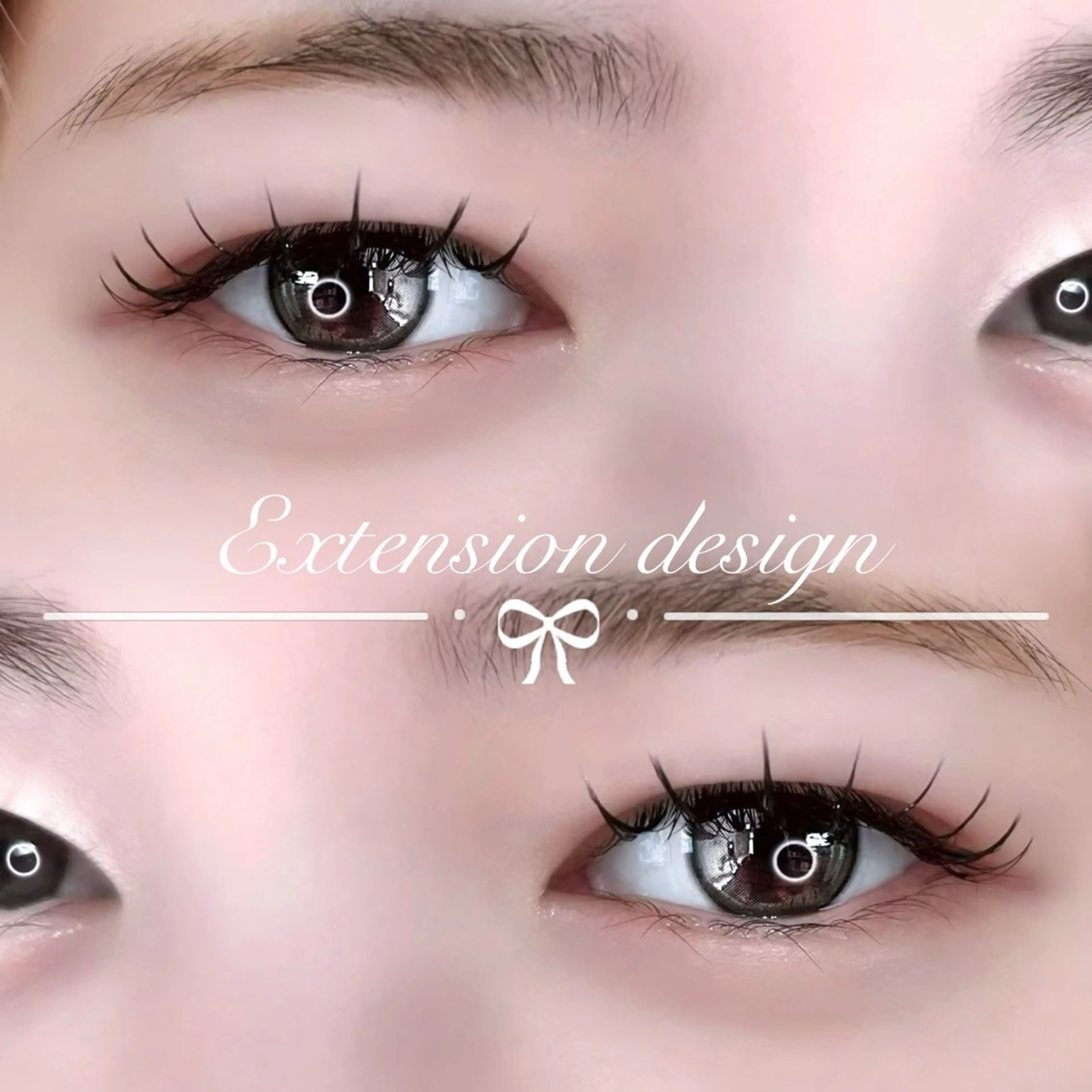 マツエク・マツパ 束感まつ毛 マツエク つぼい かずみのマツエク・マツパデザイン