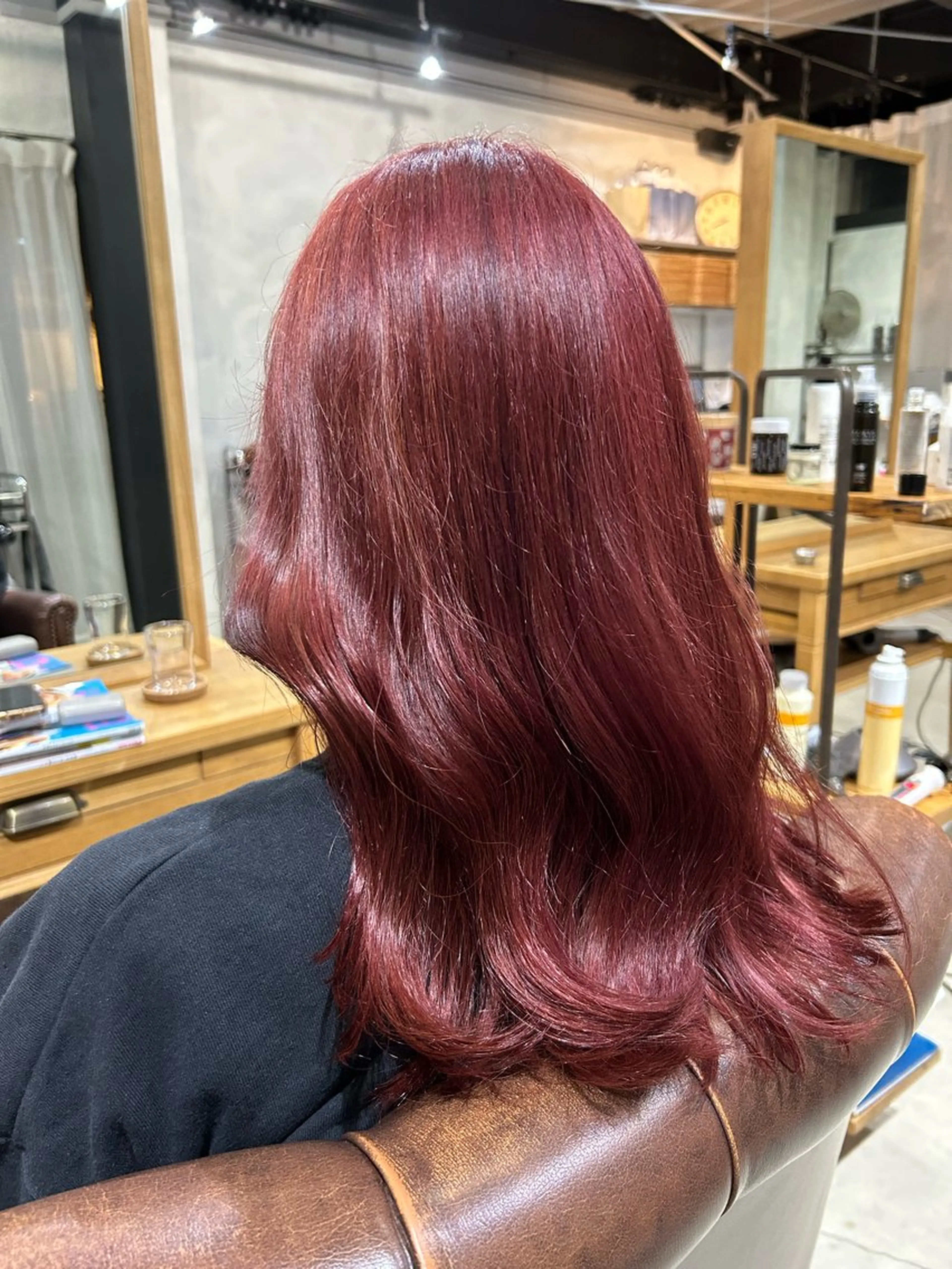 暖色！ピンク系カラー！💄👛➕アロマのシャンプー＆トリートメント(SHIGETA)➕クイックスパの写真