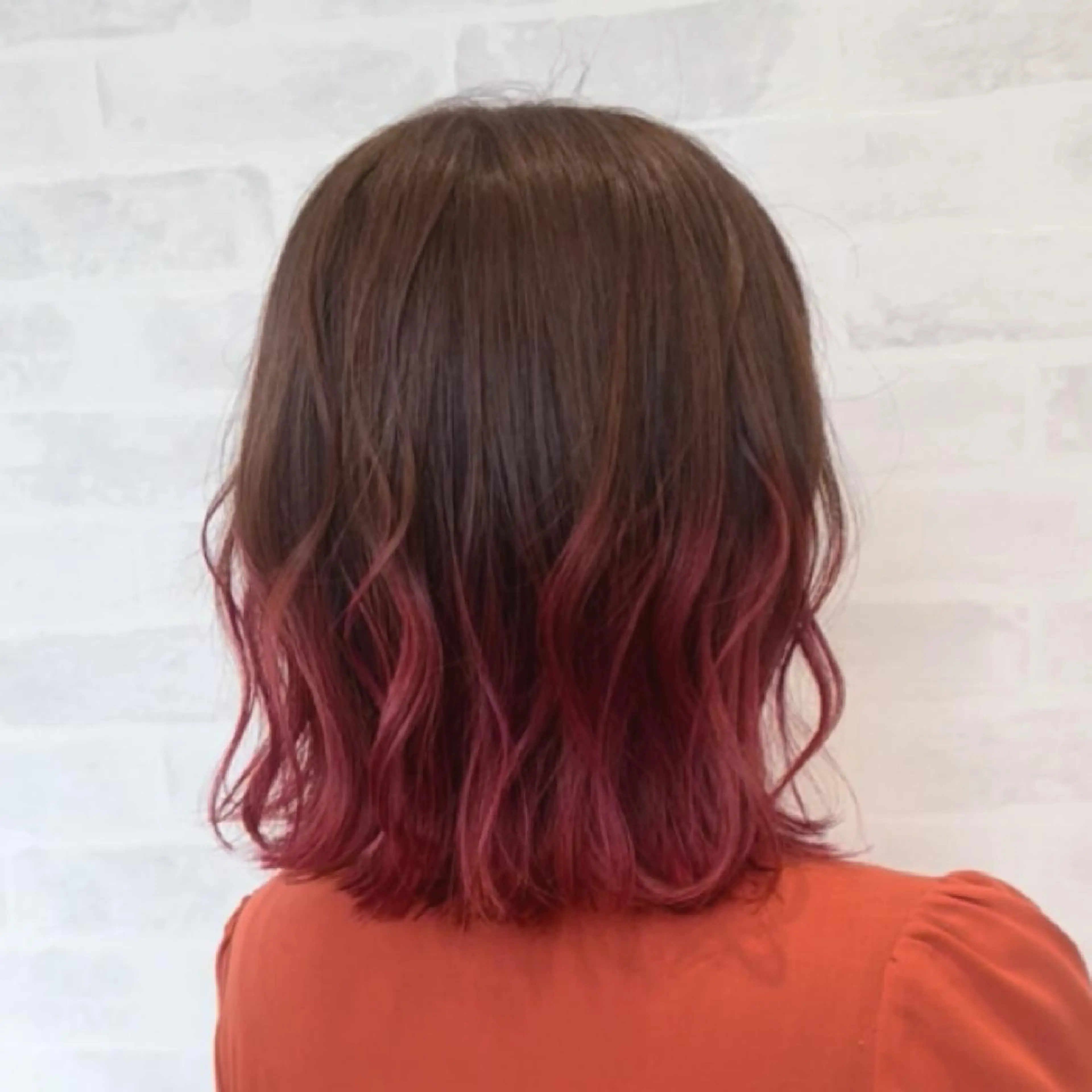 ショート カラー ベージュカラー グラデーションカラー ピンクカラー PETZjasmine所属・顔周りカット/透明感 カラー🤍大塚蛍のヘアスタイル