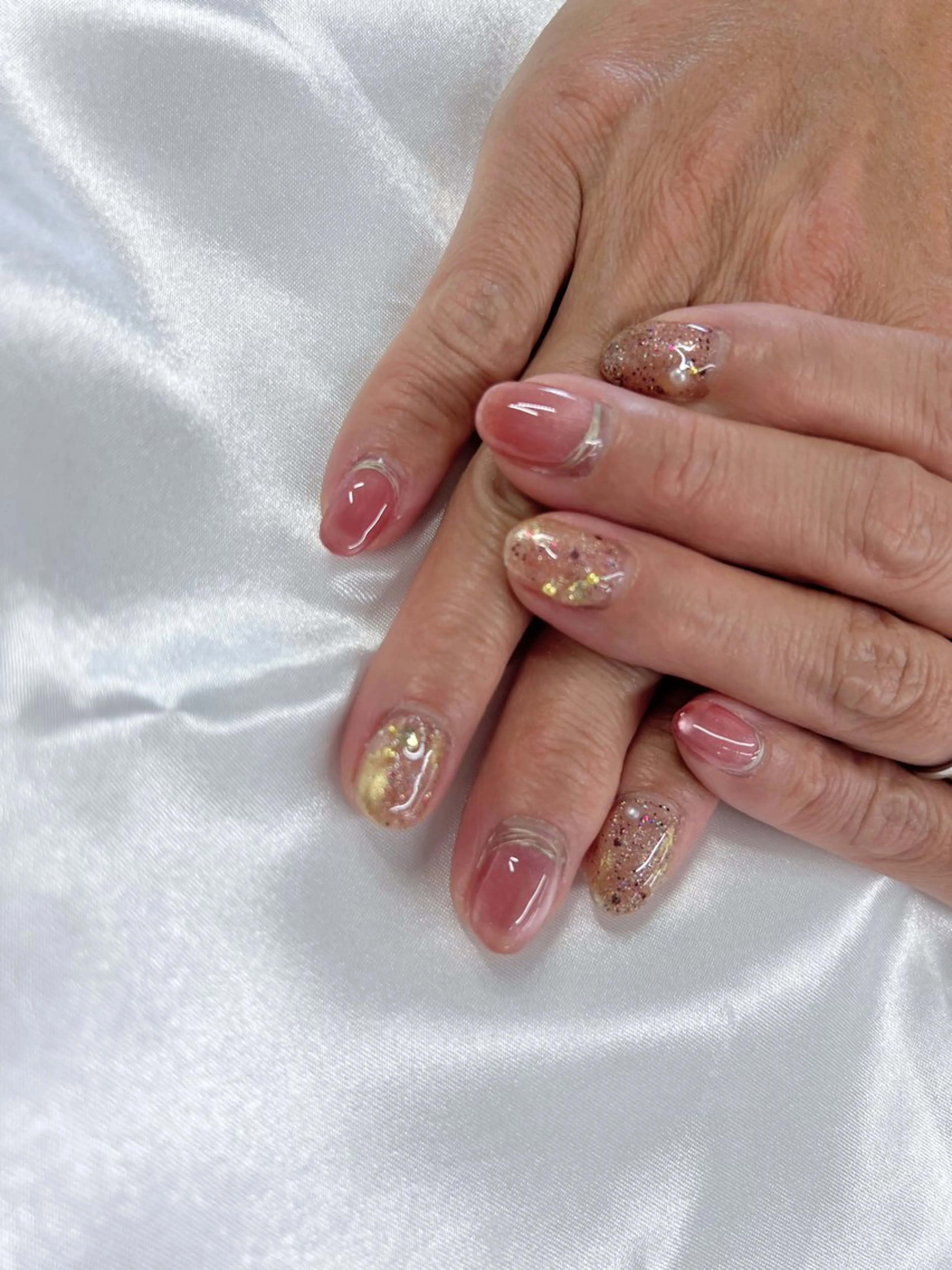 ネイル Jewelry&ecxia所属・村山 はづ妃のネイルデザイン