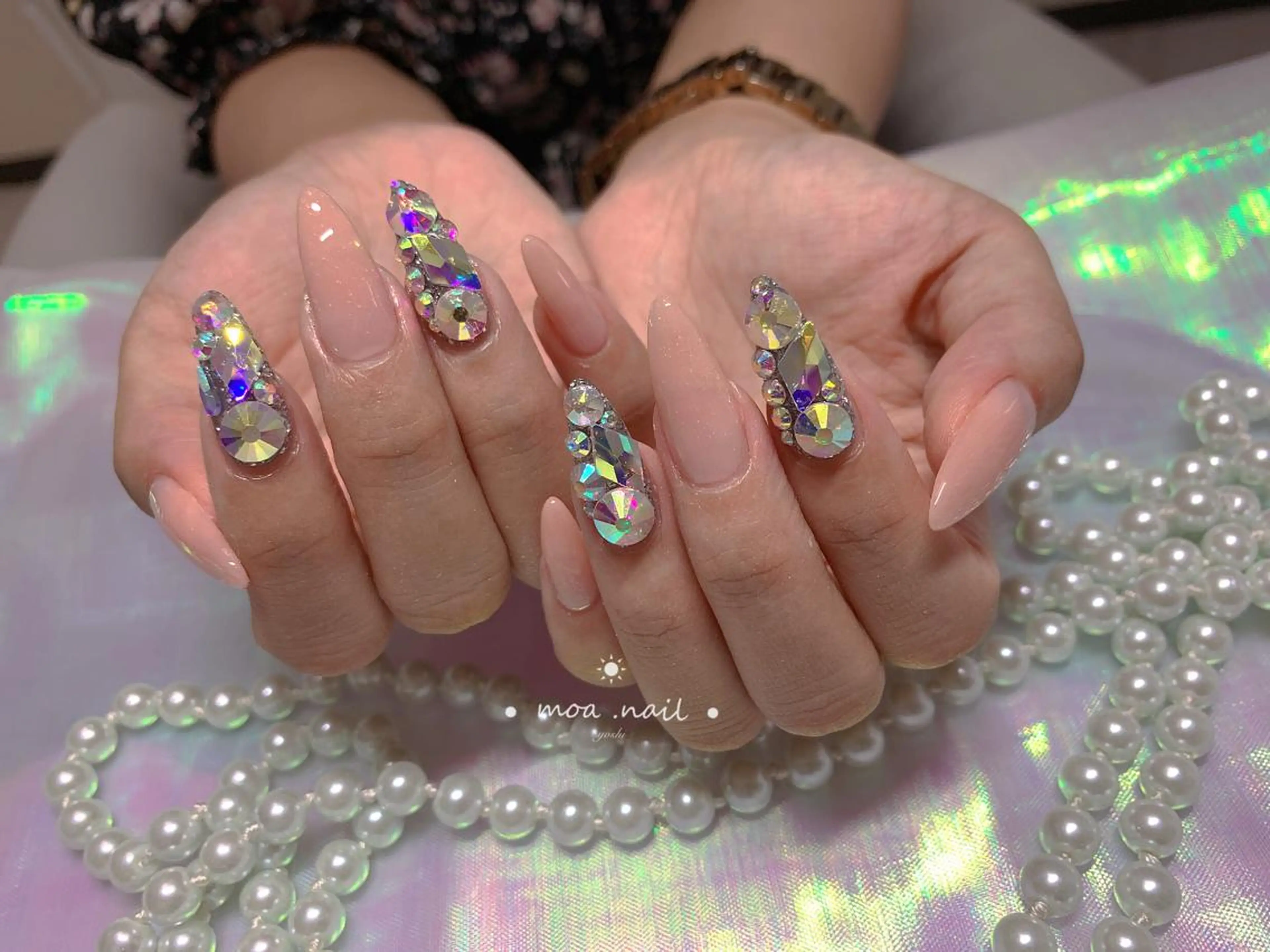 ネイル スカルプネイル MOA NAIL所属・MoaNail🫶 Yoshiのネイルデザイン