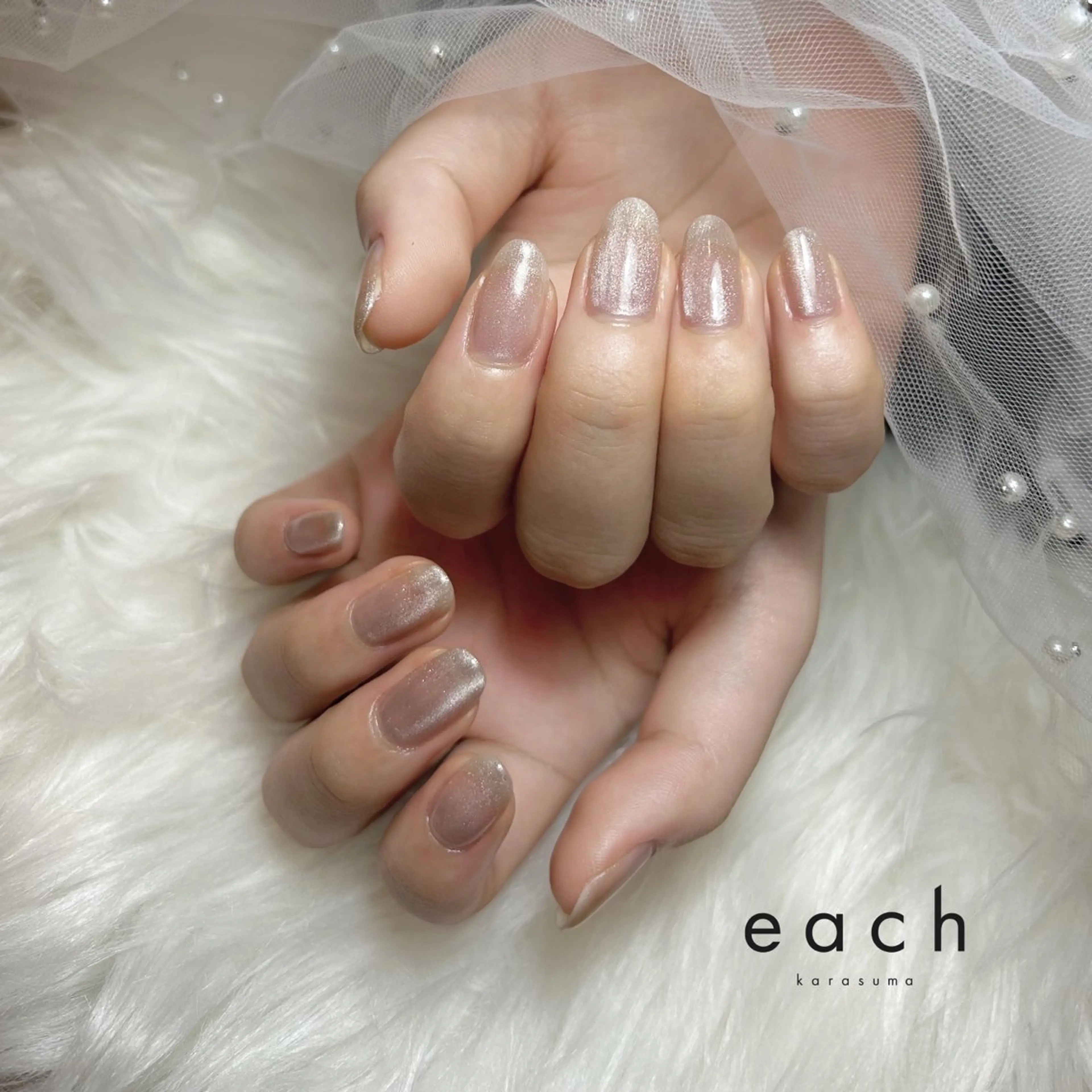 ネイル マグネットネイル ハンドネイル Lueà Nail Salon所属・𝐋𝐮𝐞𝐚 kanako🕊のネイルデザイン