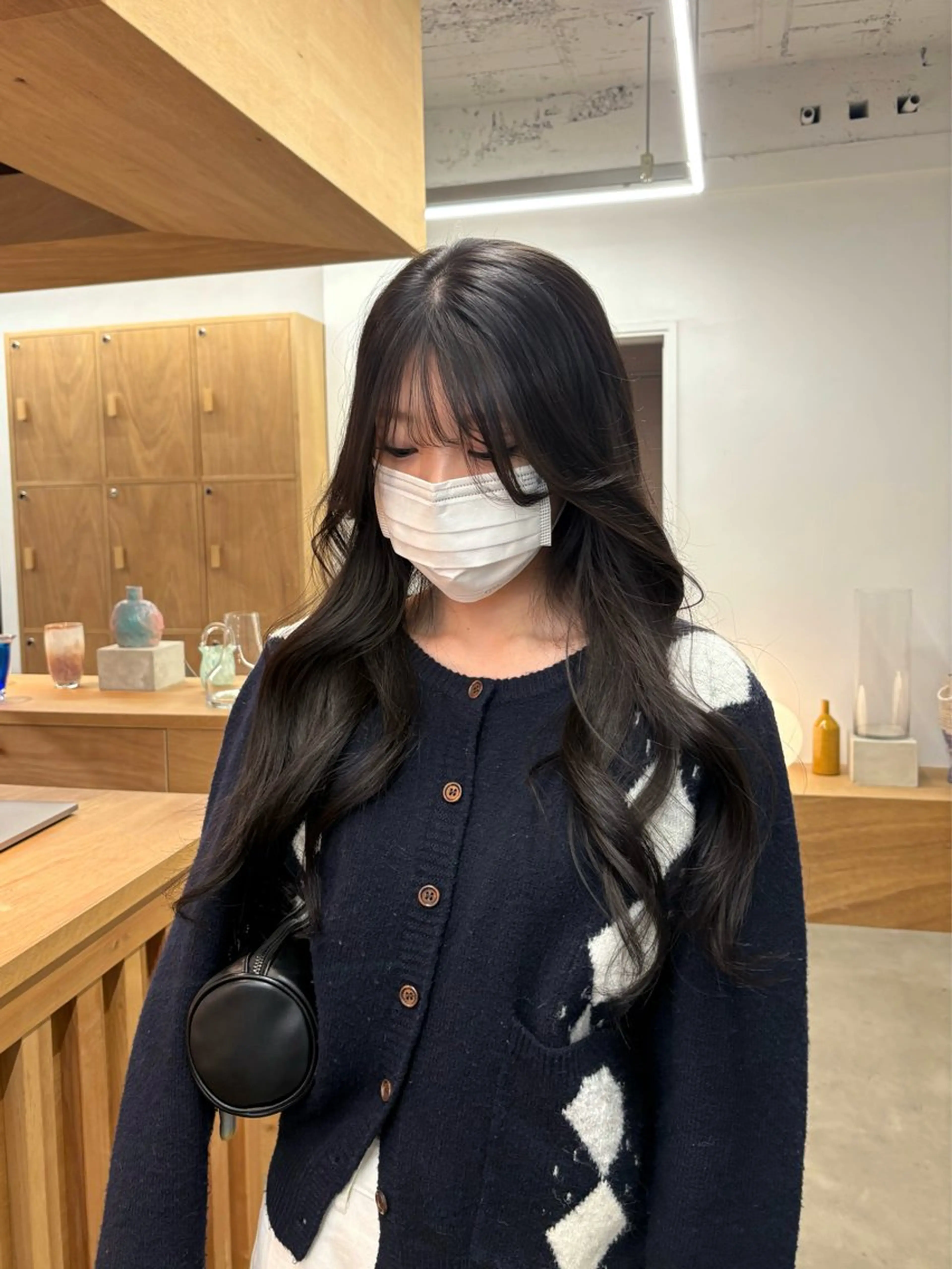 カラー ヘアカラー 吉野 新菜のヘアスタイル