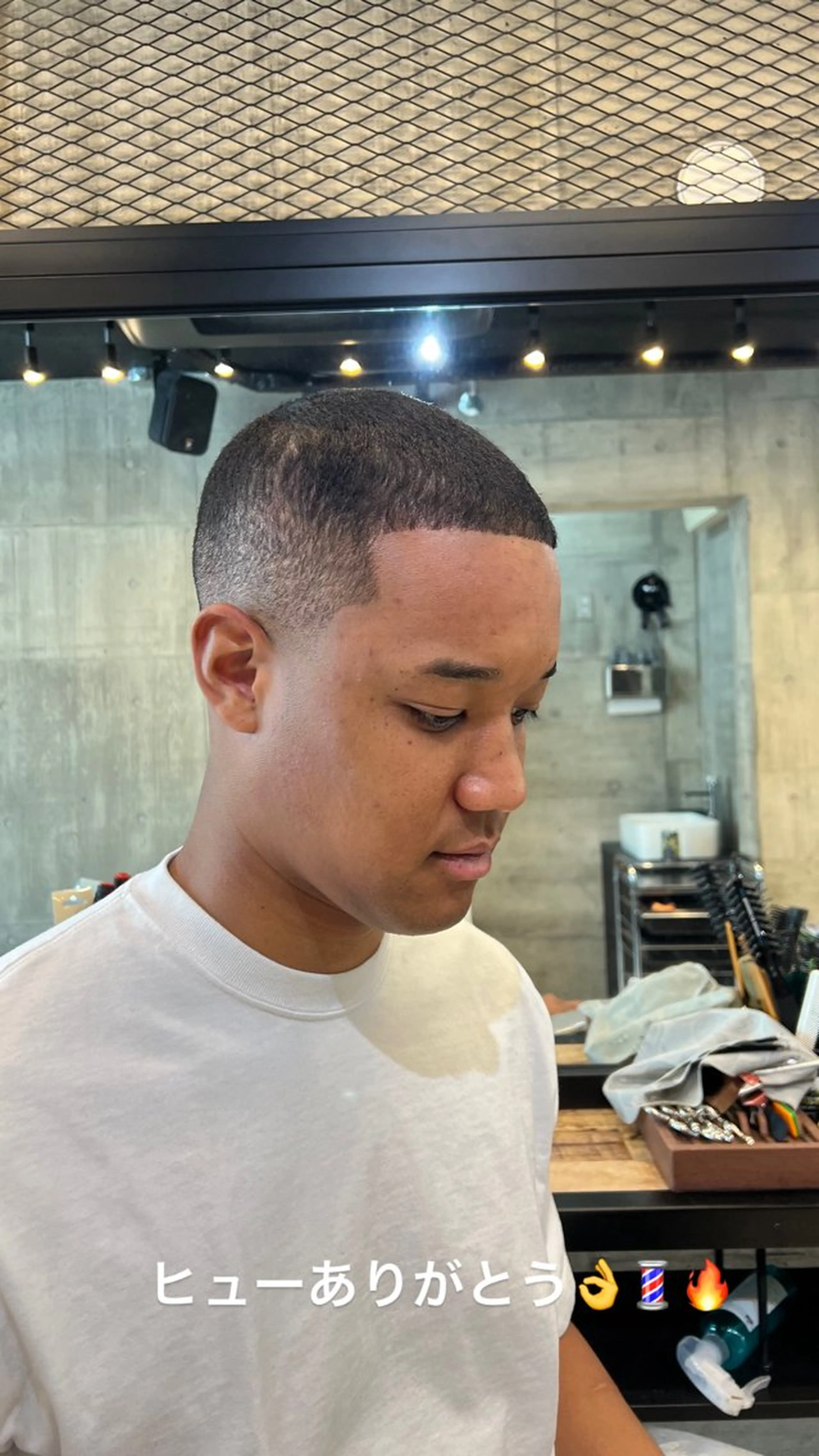 ショート メンズ カット BINGO HAIR WORKS 【ビンゴヘアワークス】所属・🎱メンズフェード 特化HYOGA🎱のヘアスタイル