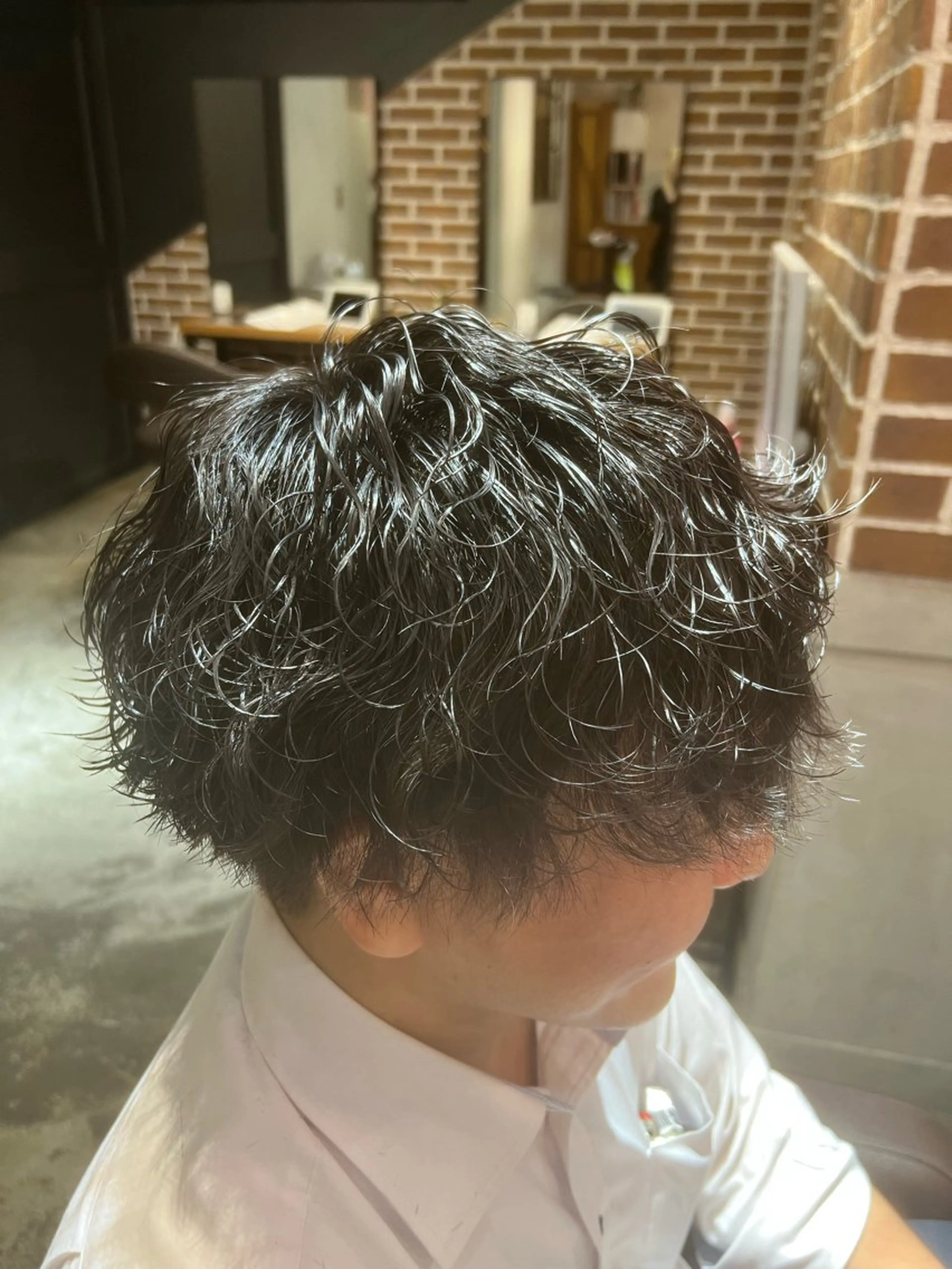 【💘ご新規様限定💘】 🌀🌊波巻きパーマ🌊🌀＋カット💇‍♂️✨トレンドStyleコース✨💎の写真