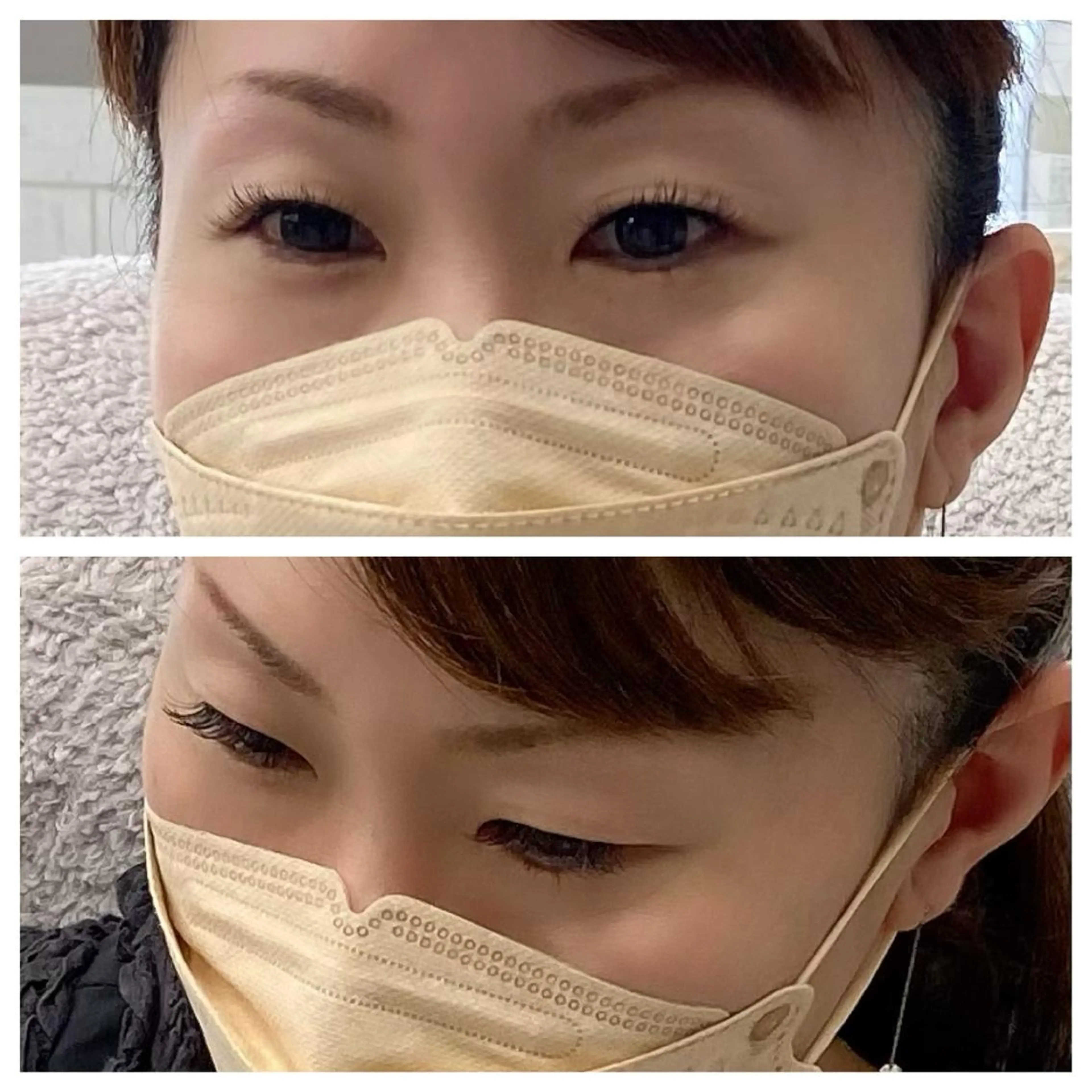 マツエク・マツパ Cカール キュート フラットラッシュ ma-pa所属・ma-pa eye＆hairのマツエク・マツパデザイン