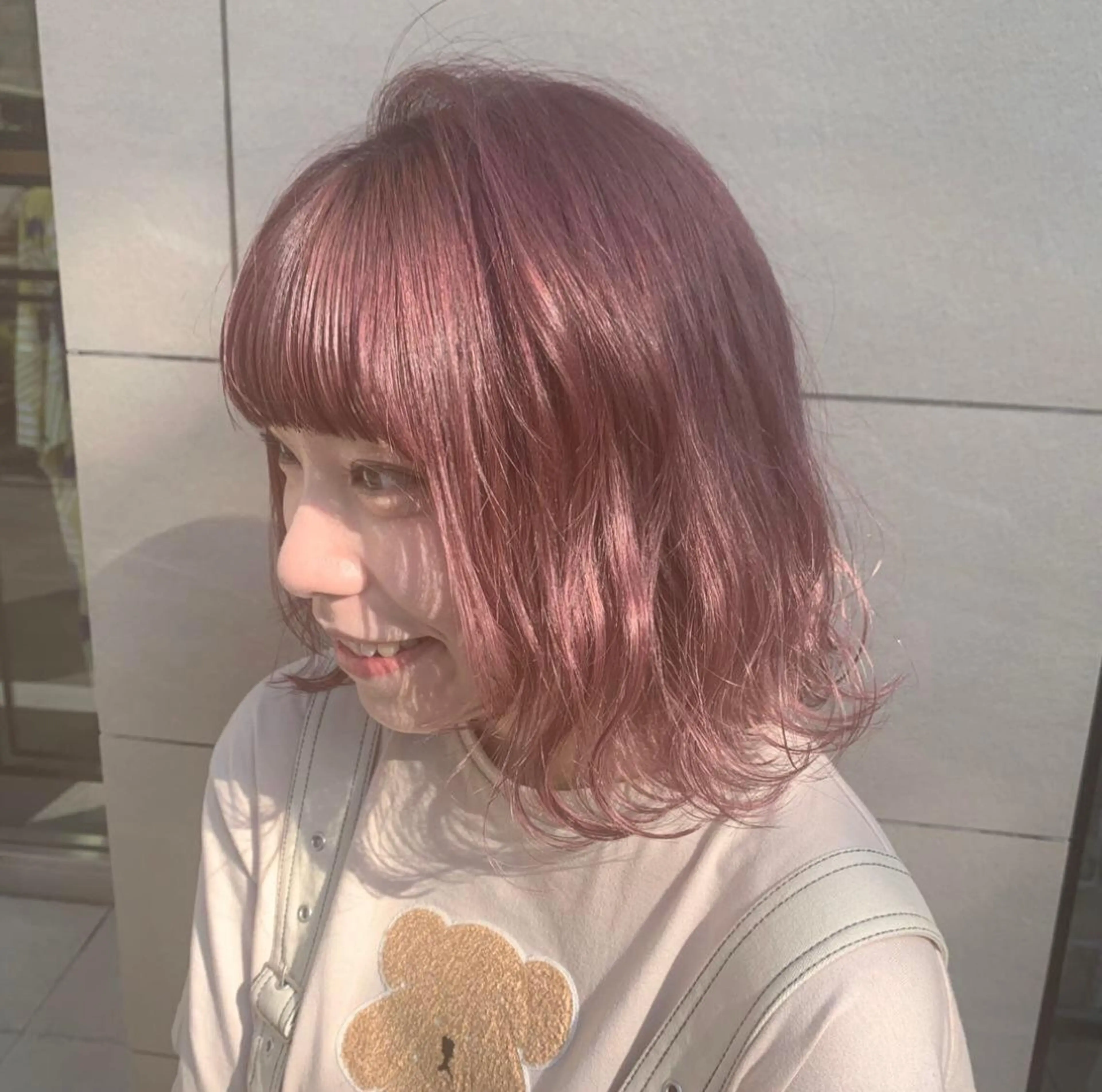 ショート カラー チャンモリパーマ/韓 国/Minami🦋のヘアスタイル