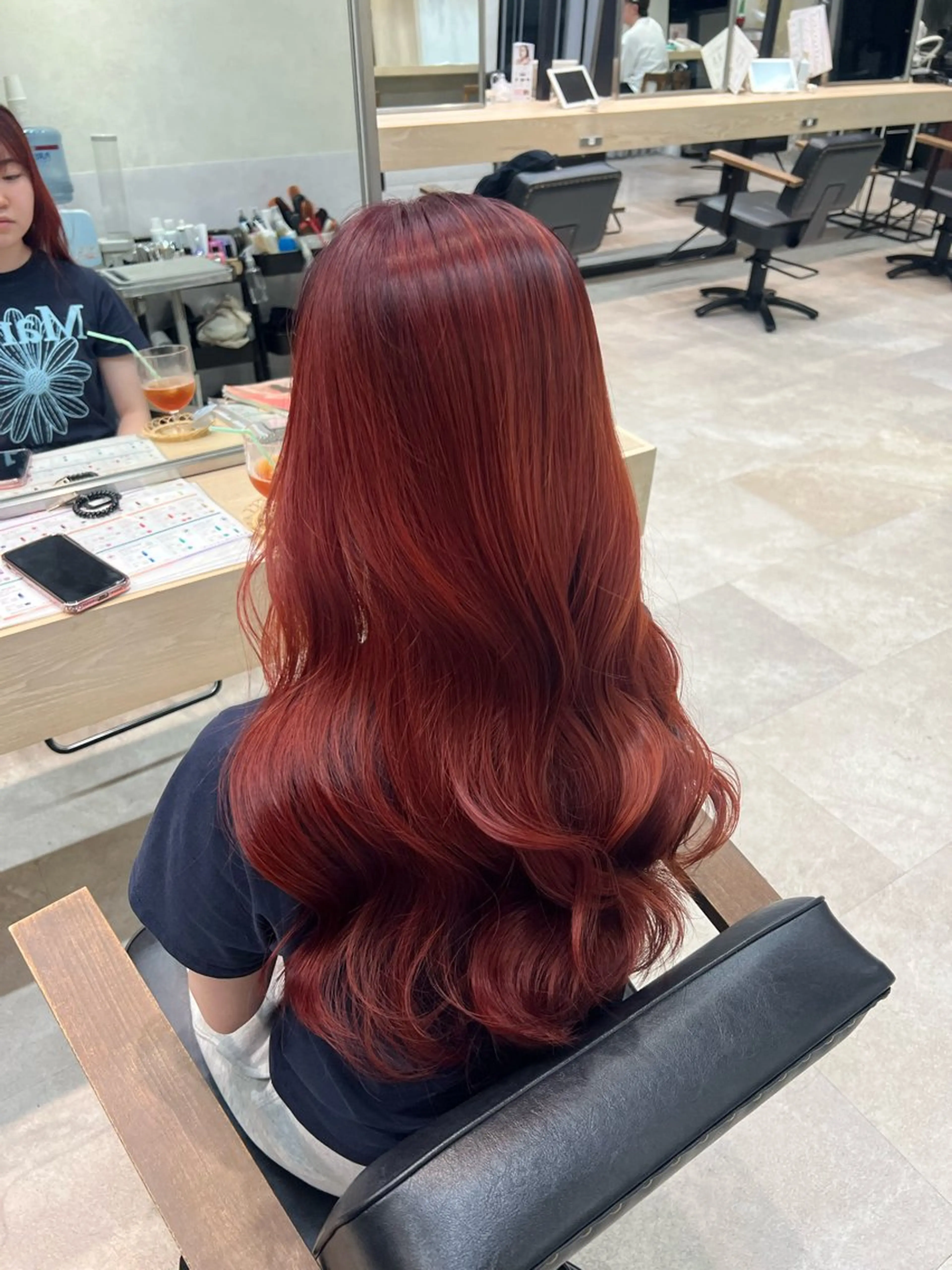 ロング カット ヘアカラー トリートメント 髪質改善/ブリーチ ツヤ髪/shiinaのヘアスタイル