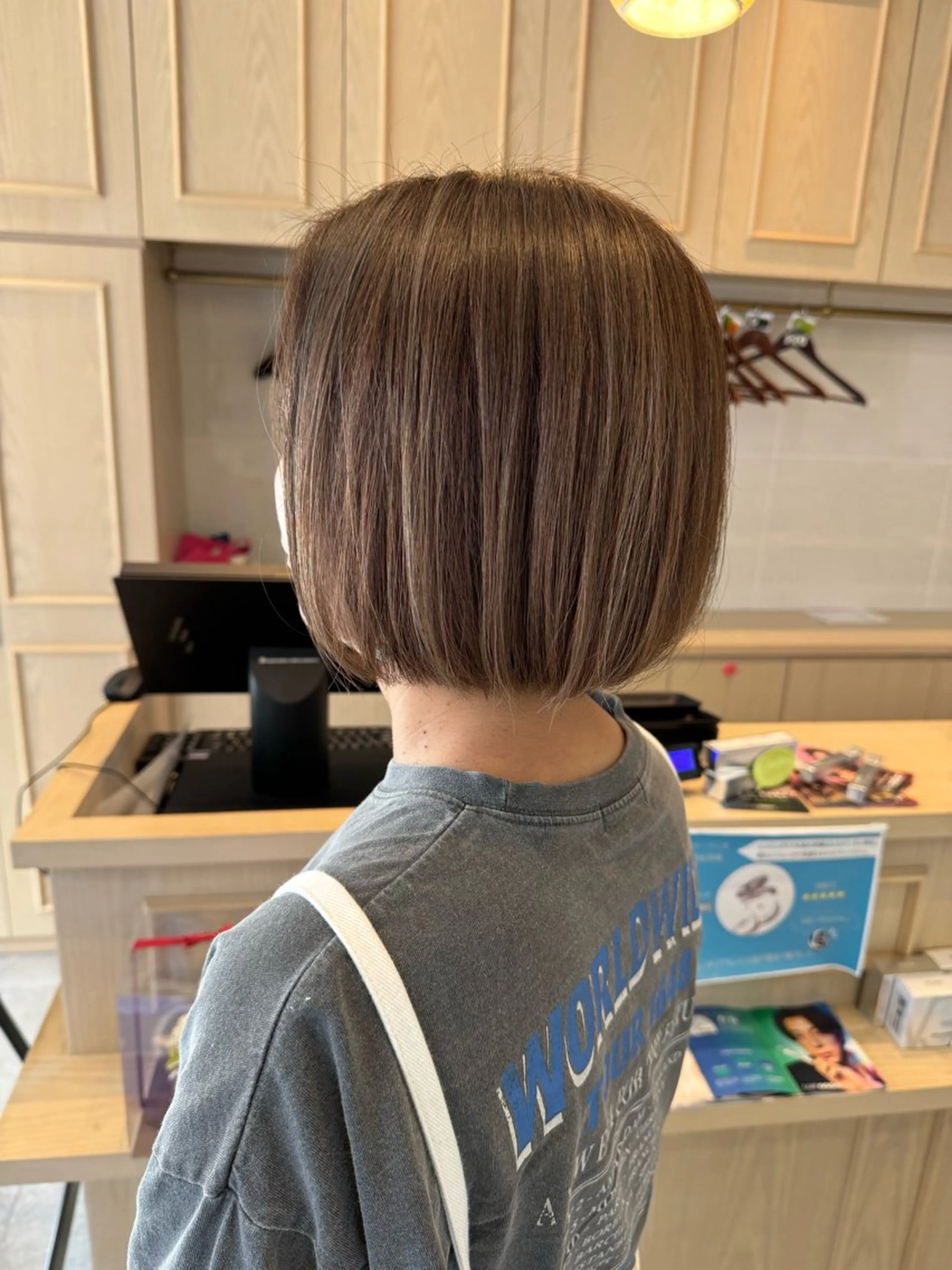 ショート カラー ショート/ボブ 似合わせ/中原のヘアスタイル